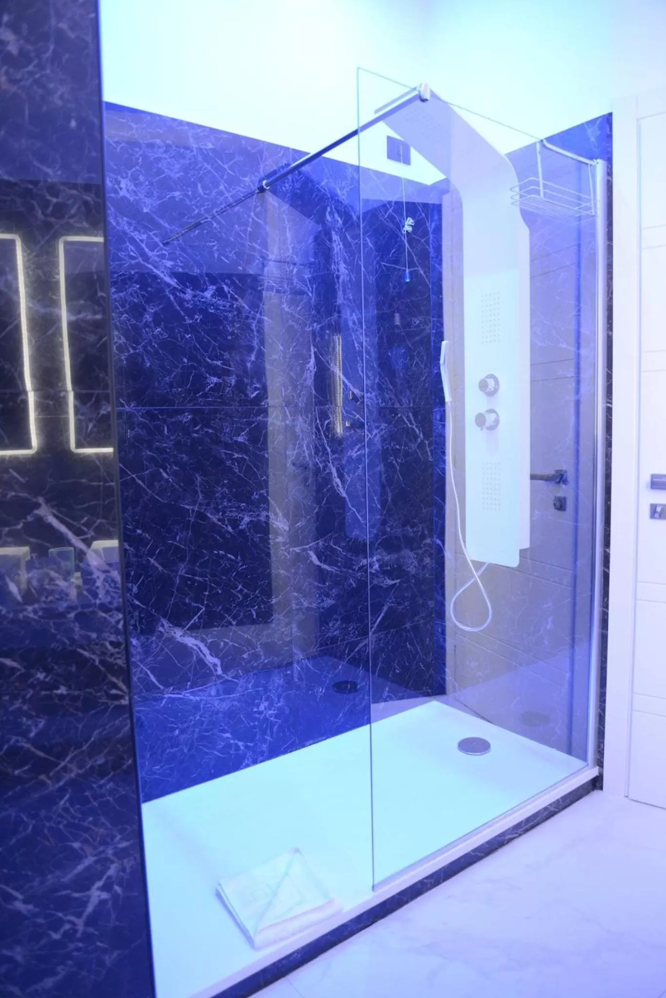 Shower in Escape Luxury Suite - CA Domus Collection