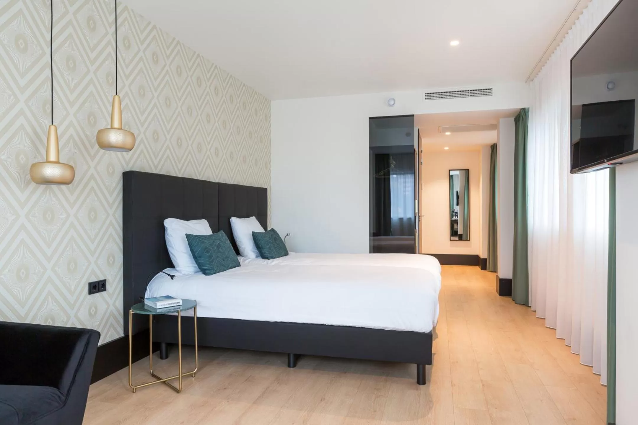 Bed in The James Rotterdam