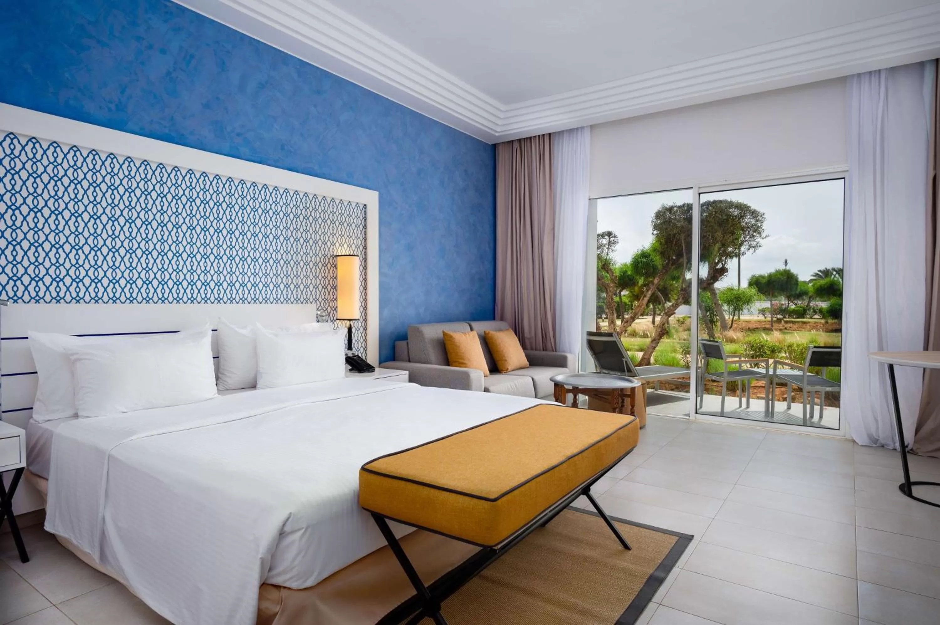 Bedroom, Bed in Radisson Blu Resort, Saidia Garden