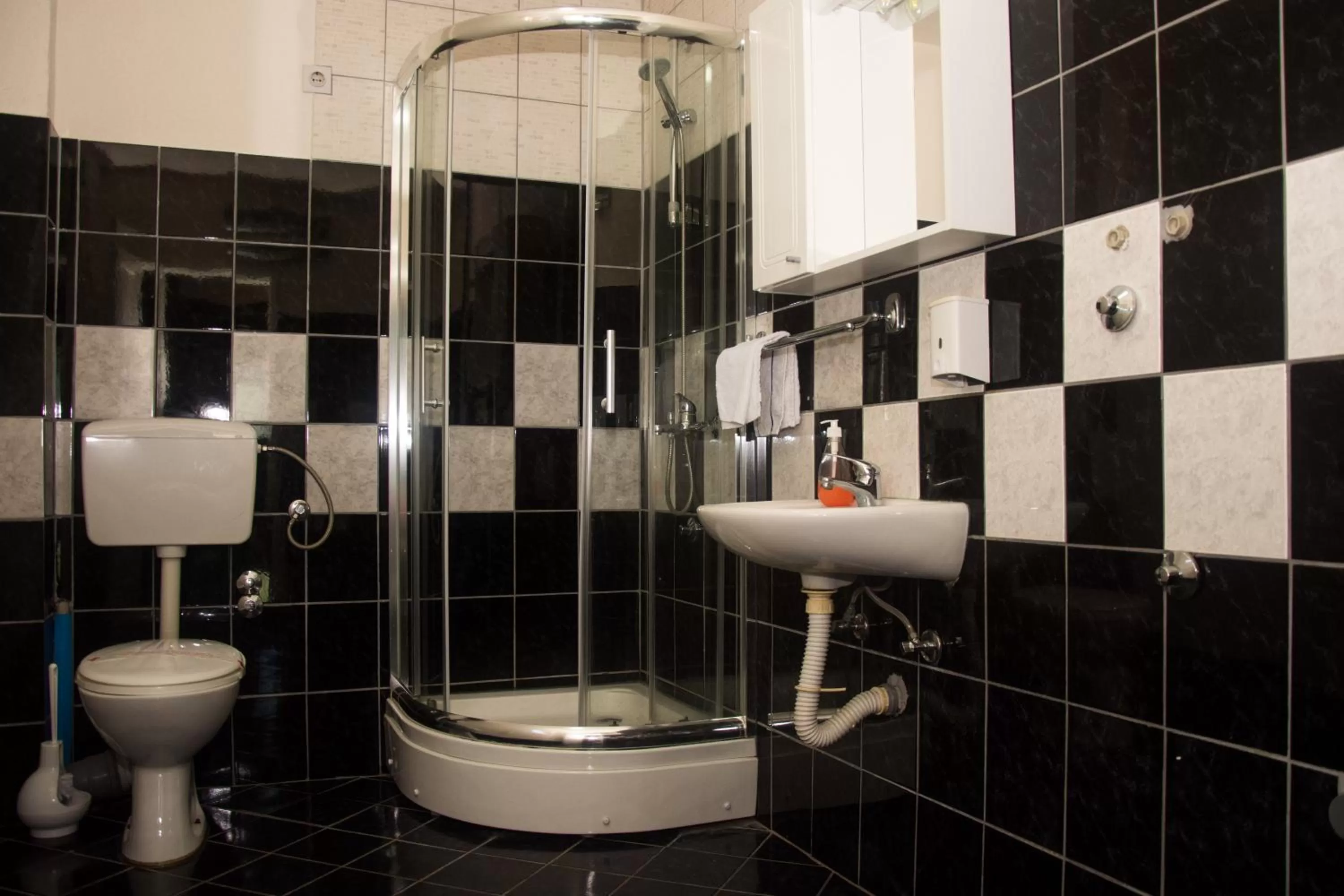 Bathroom in Motel Aura