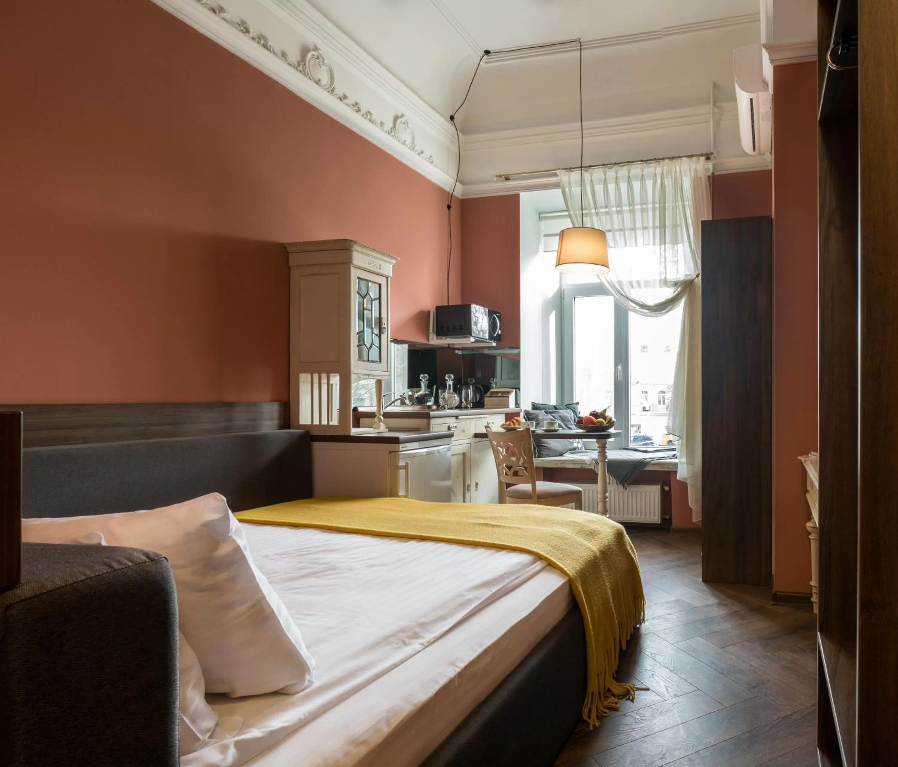 Living room, Bed in Apart Hotel Michelle