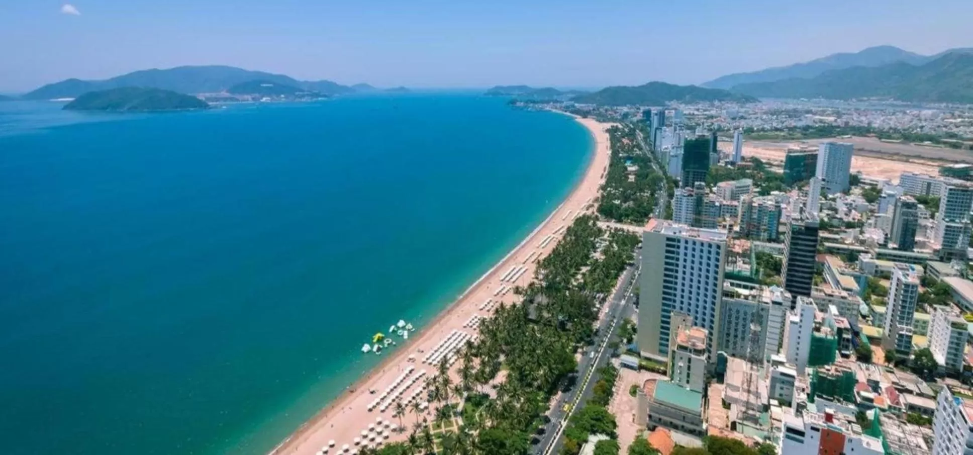 Beach in Glory Nha Trang Hotel