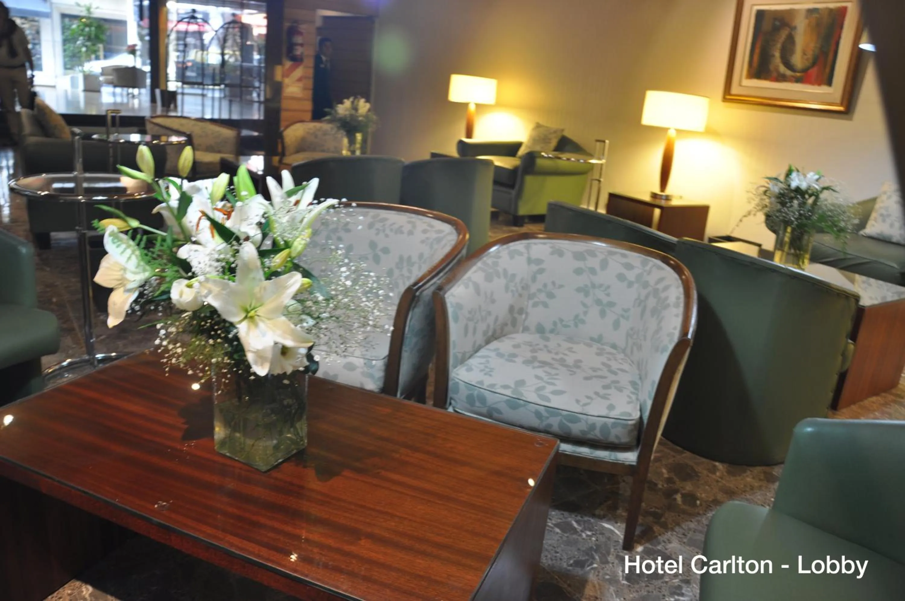 Lobby or reception in Hotel Solans Carlton