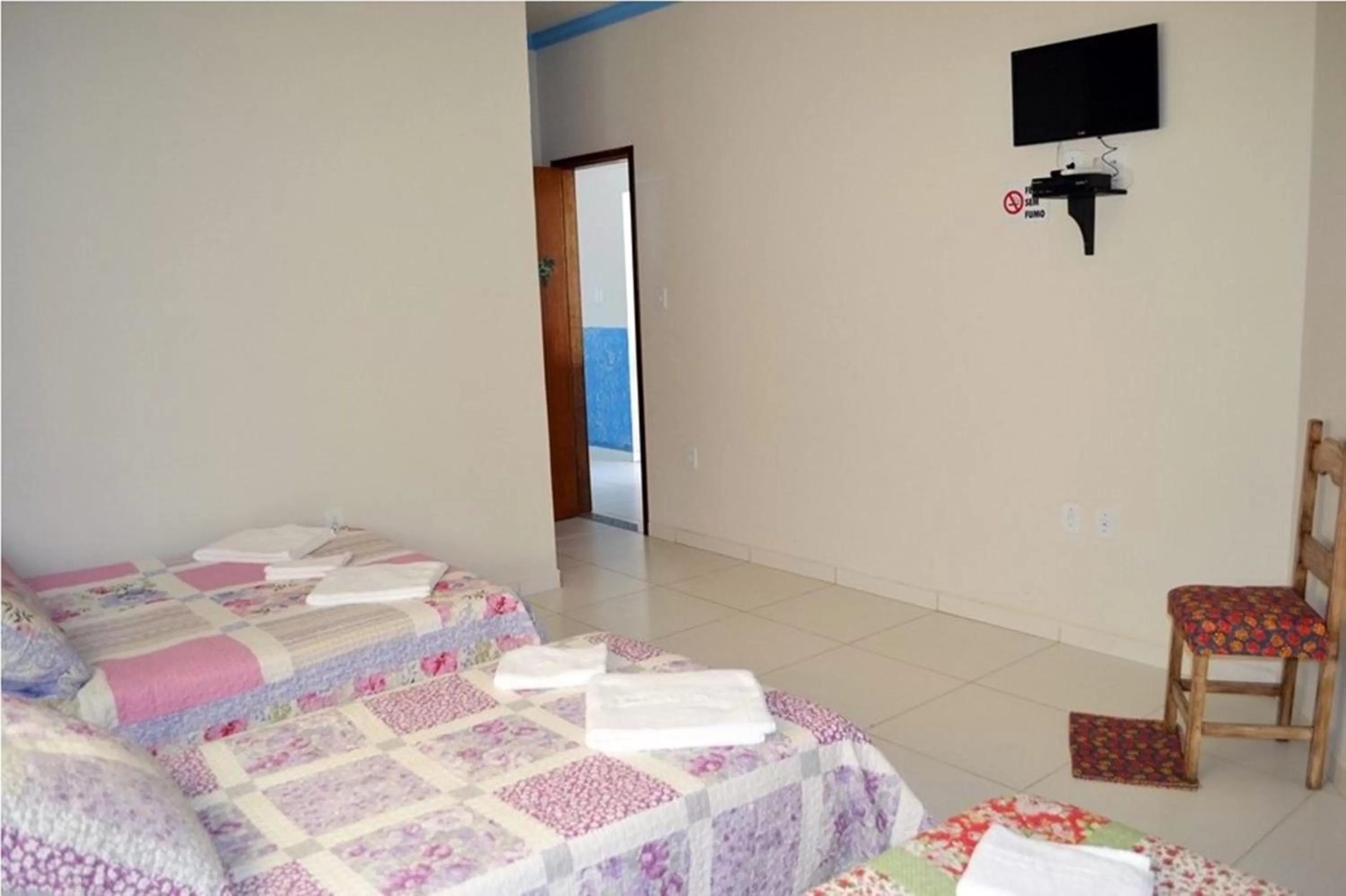 Bed in Pousada Miosotis