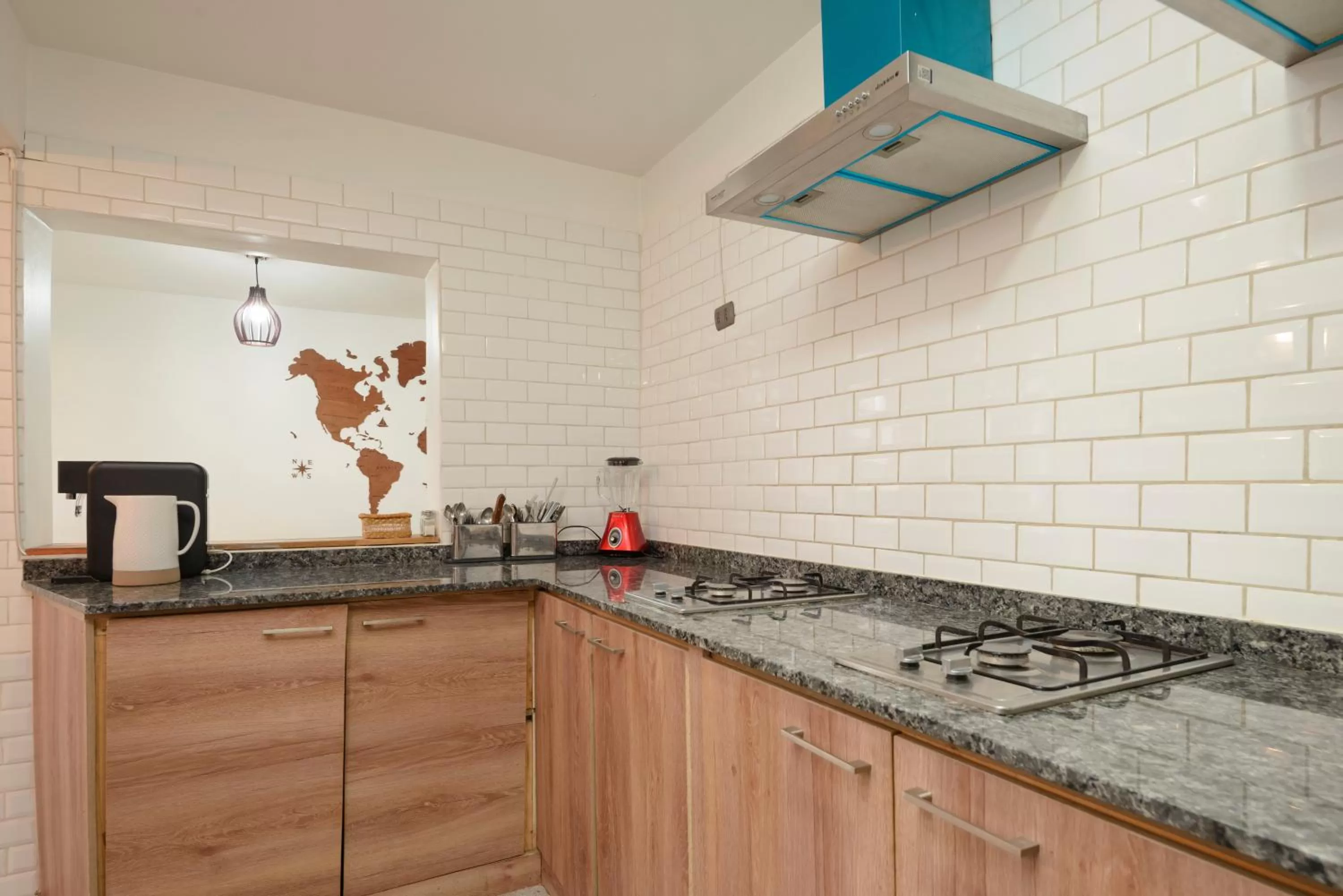 kitchen, Kitchen/Kitchenette in Verde Madera Hostel B&B