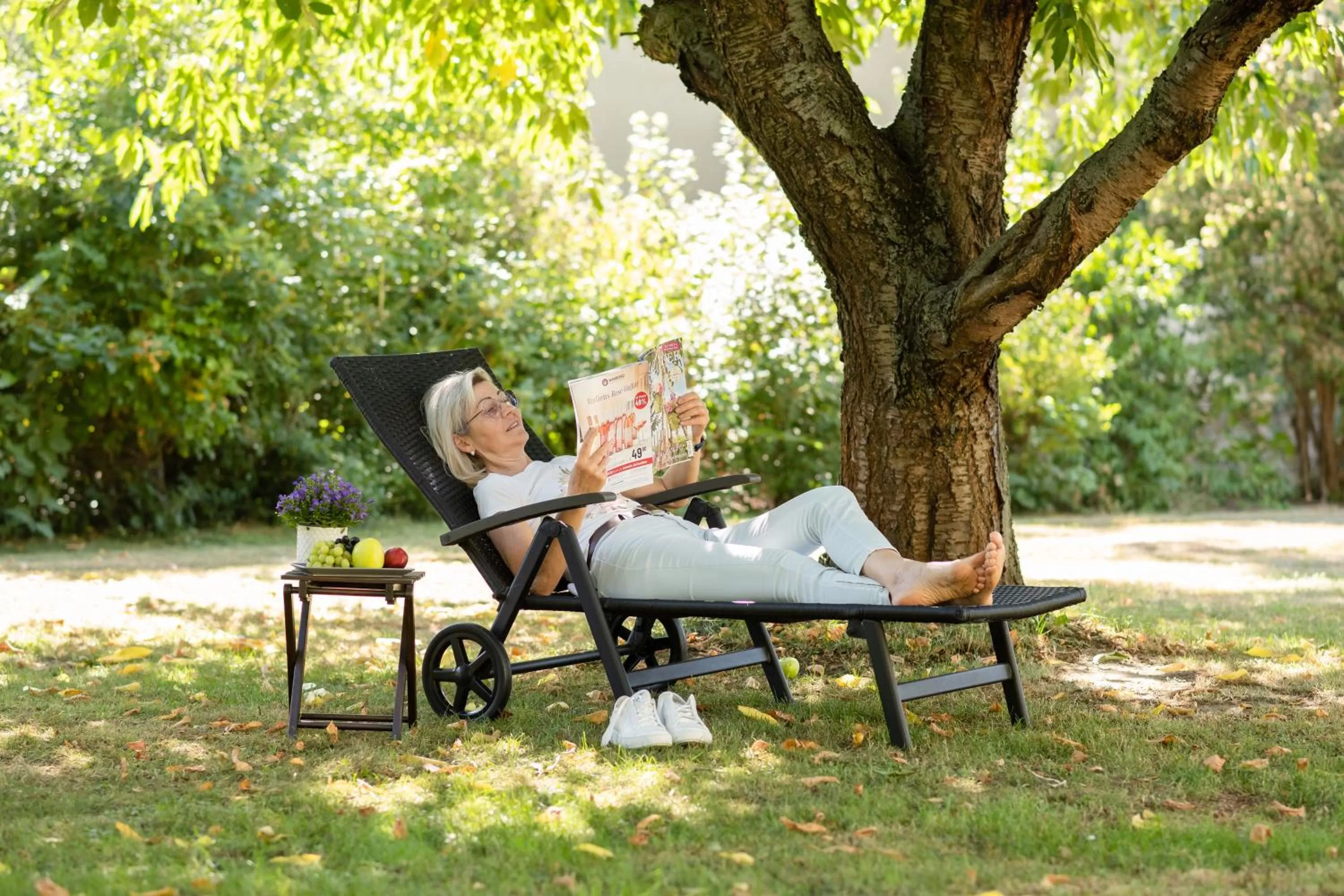 Garden in Hotel Moritz an der Elbe