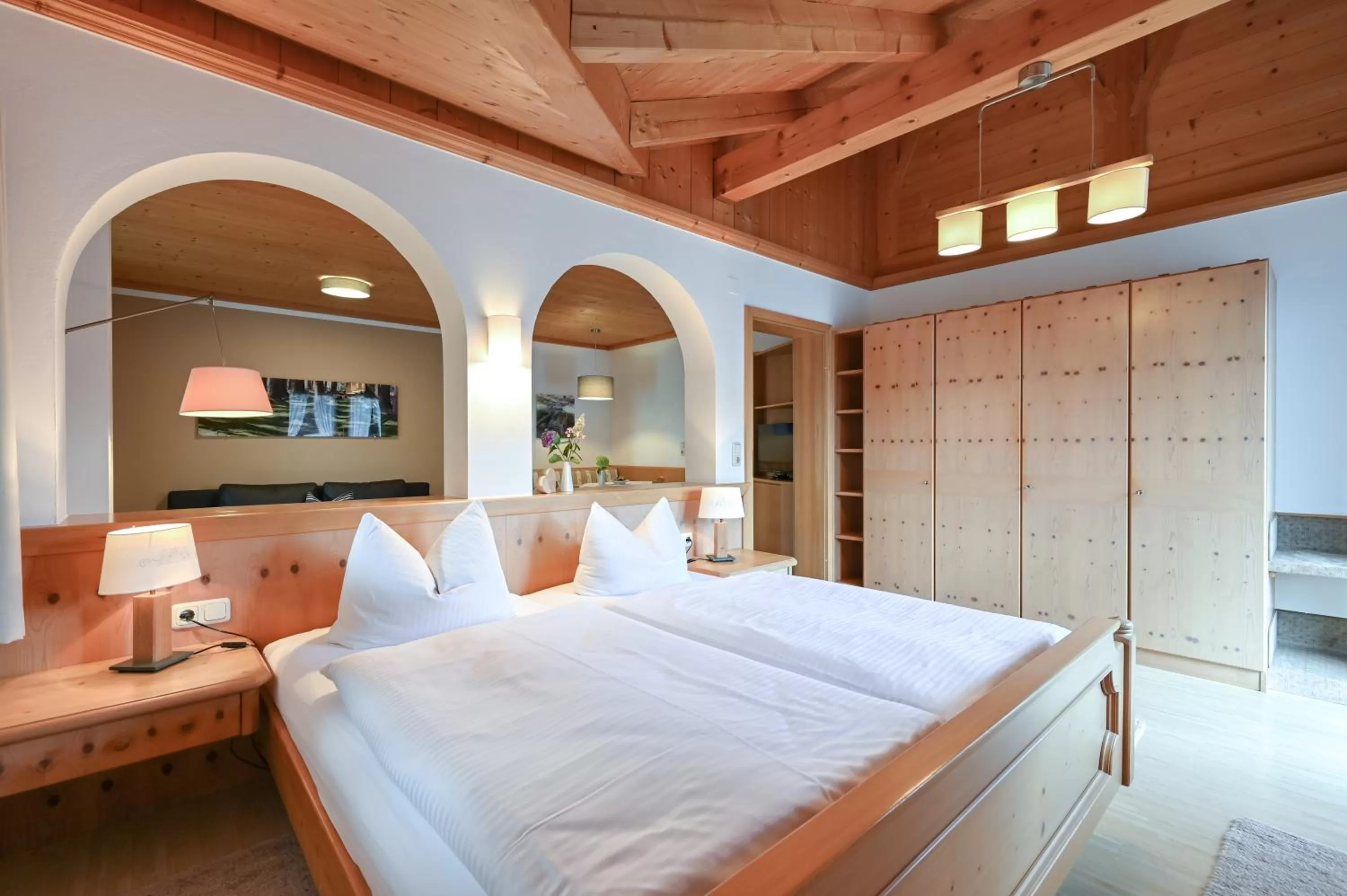 Bed in Landhaus Grobert