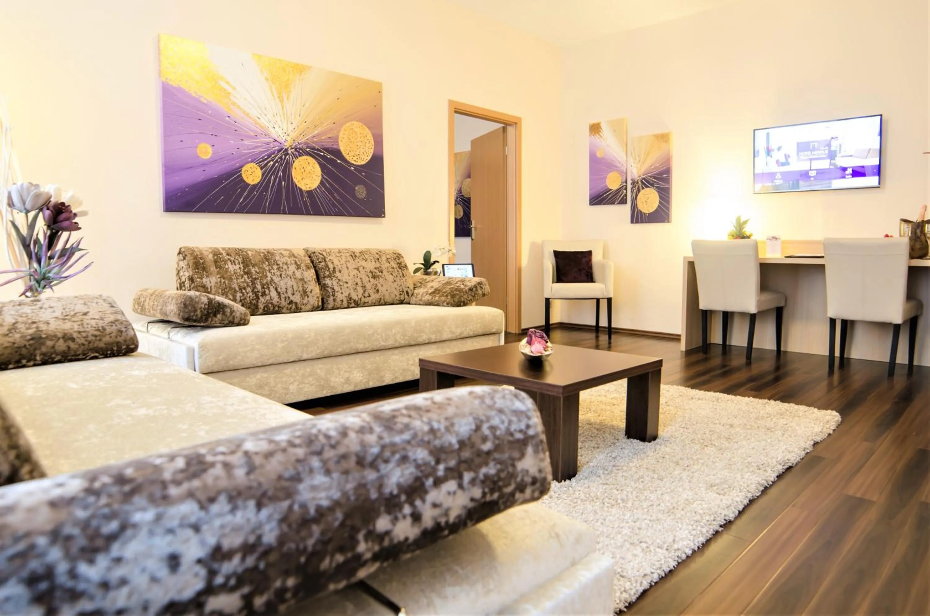 Photo of the whole room in Hotel Merkur - Superior