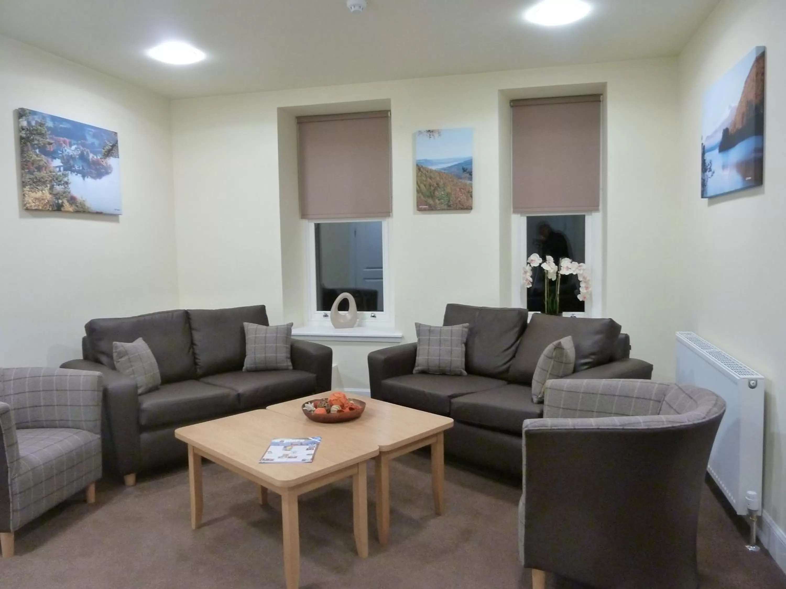 Lobby or reception in Schiehallion Hotel