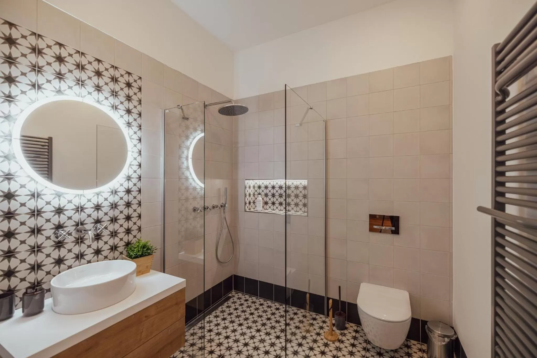 Bathroom in Apartmány Marienhof