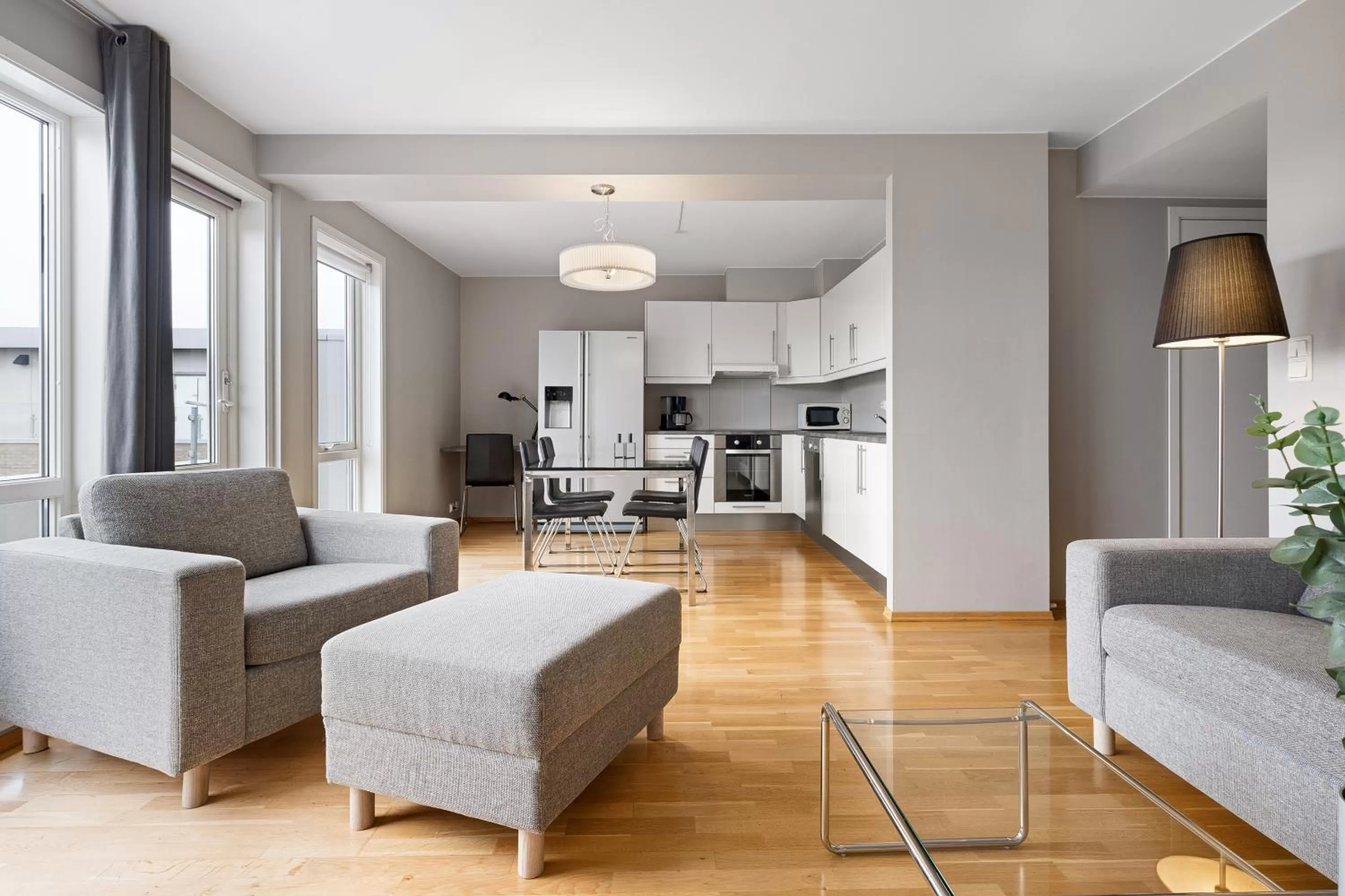 Living room, Seating Area in City Housing - Forus Leilighetshotell