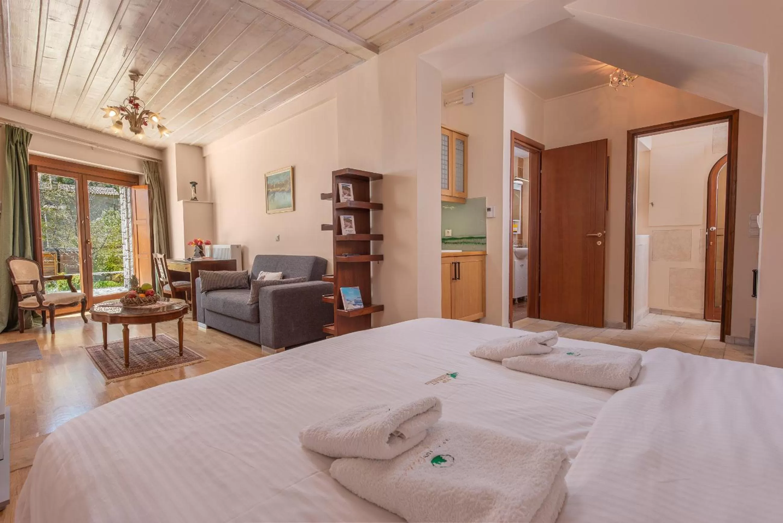 Bed in ViP Chalet 4 Seasons