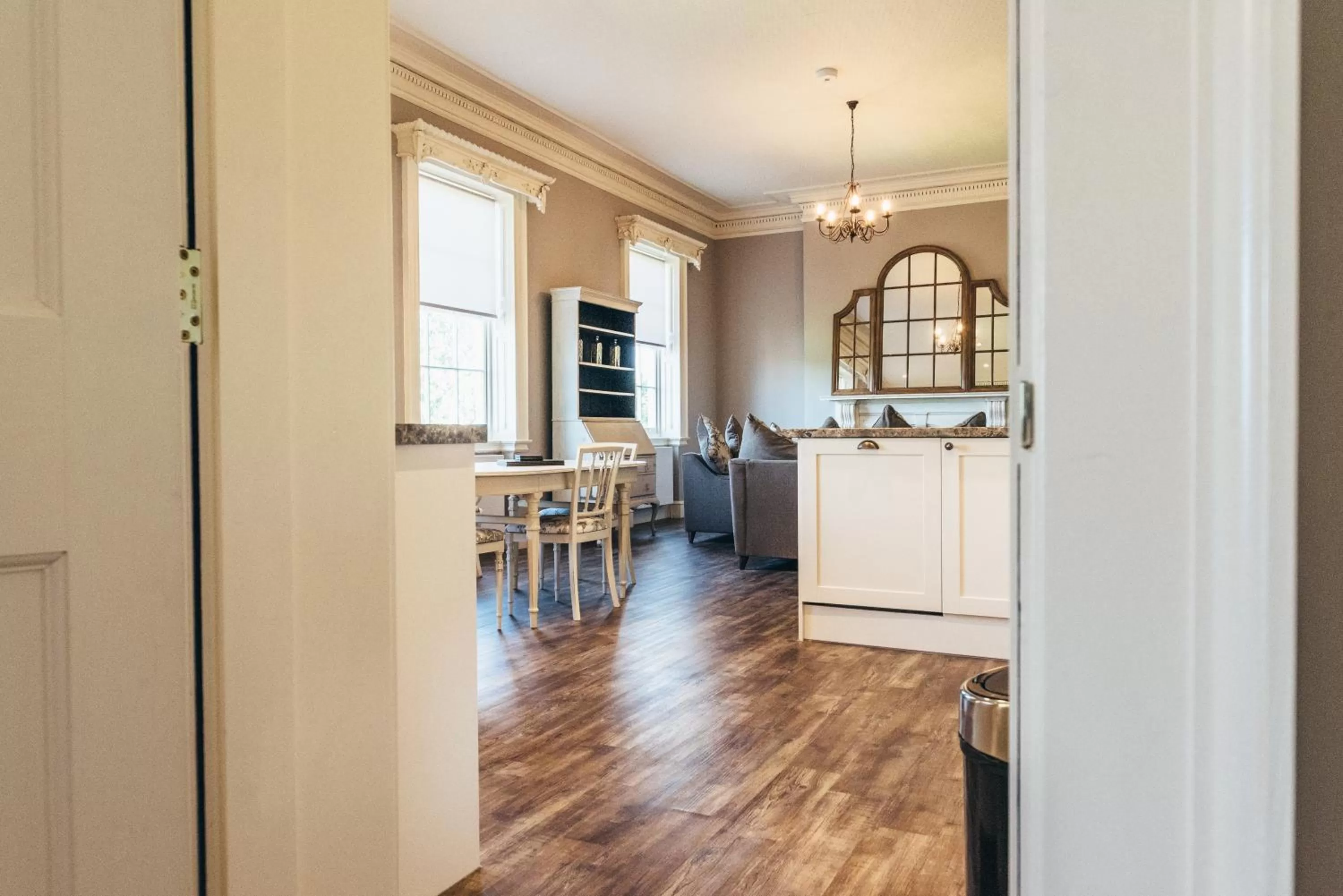 Kitchen or kitchenette, Dining Area in Birchover Bridgford Hall
