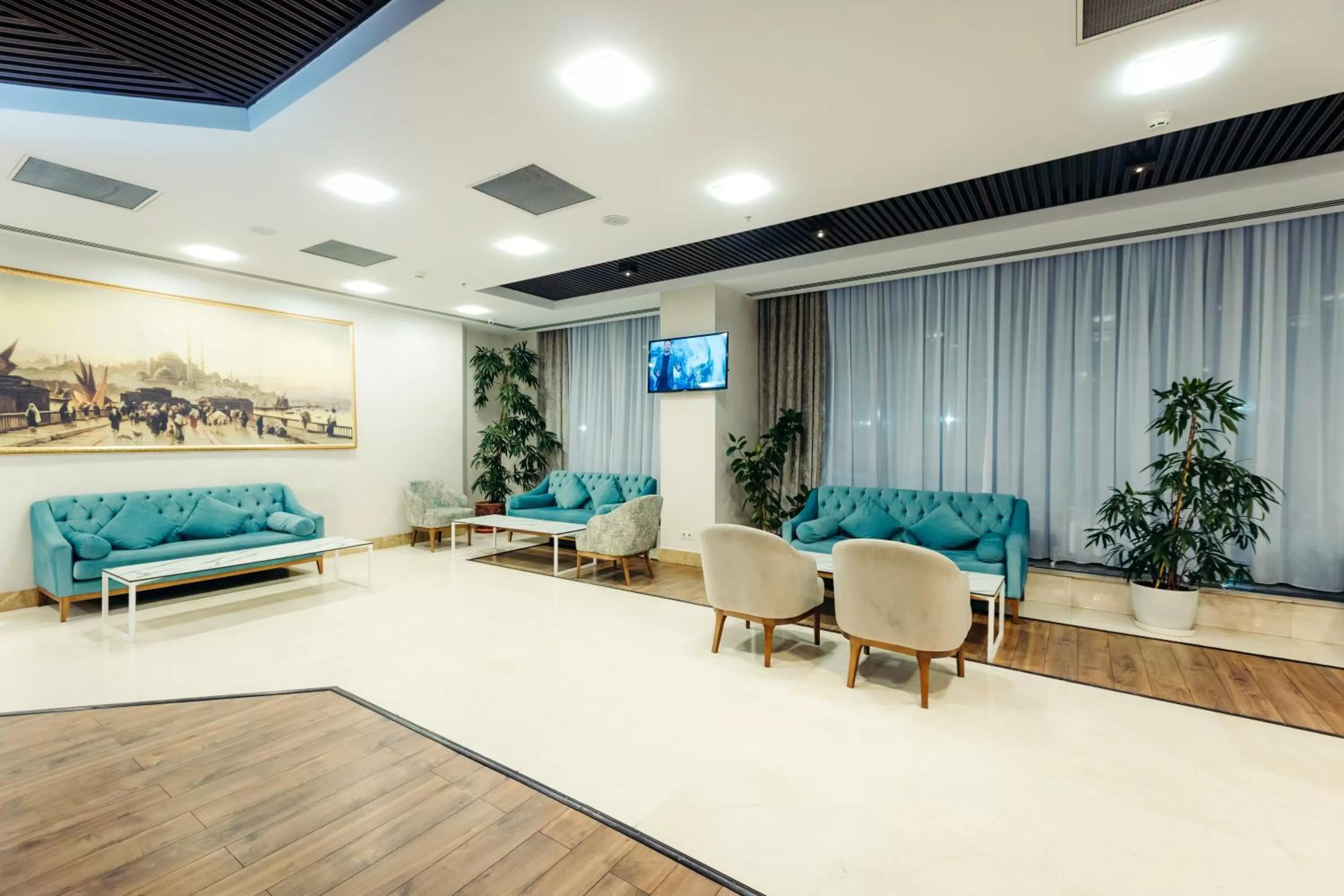 Lobby or reception in Dedeman Oskemen Hotel