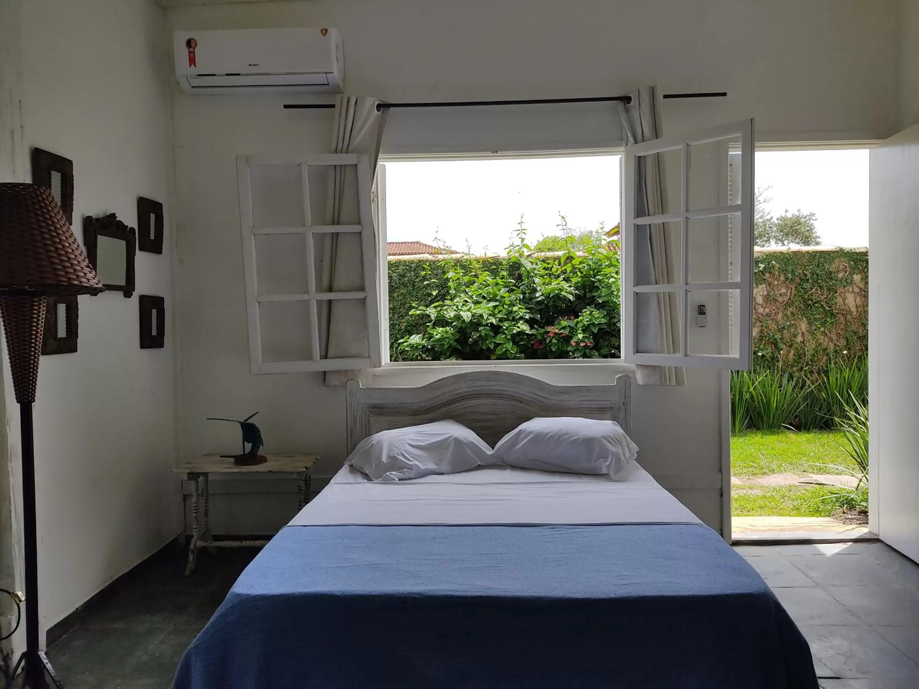 Bed in Pousada Manaaki