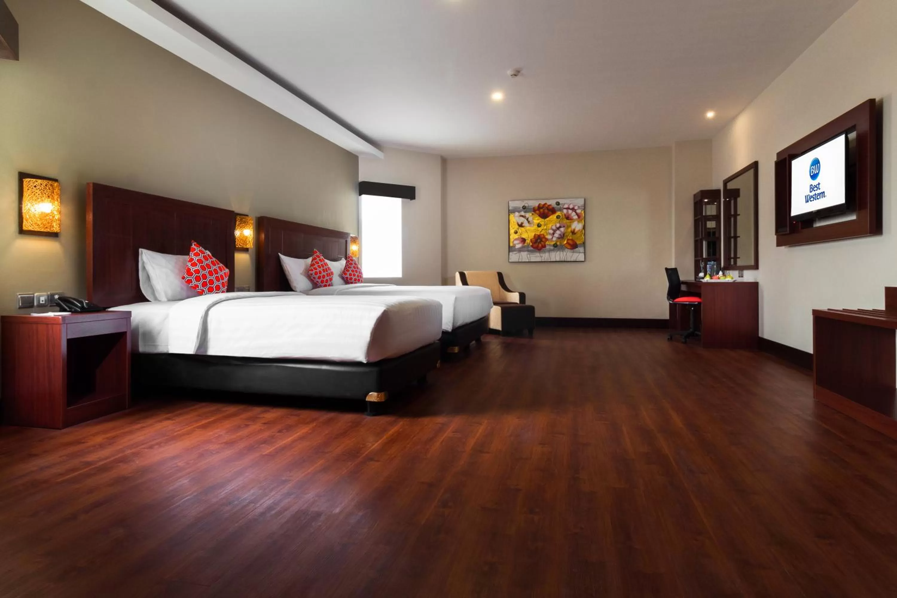Bedroom, Bed in Best Western Senayan