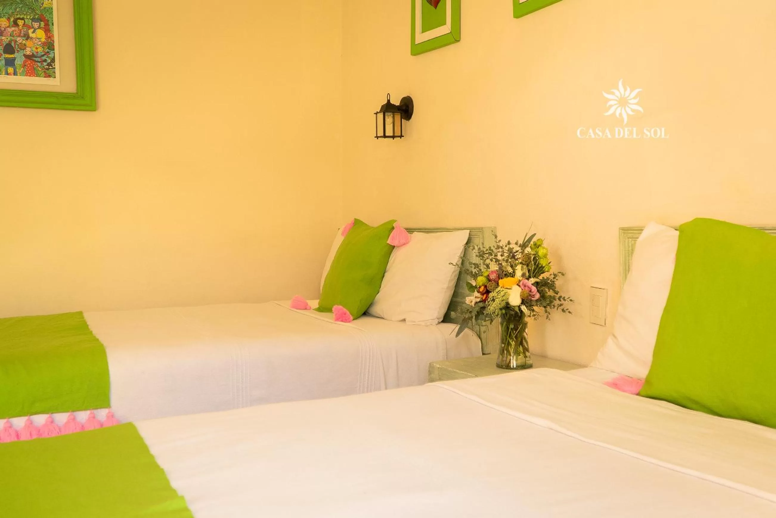 Superior Twin Room with Garden View in Hotel Casa del Sol