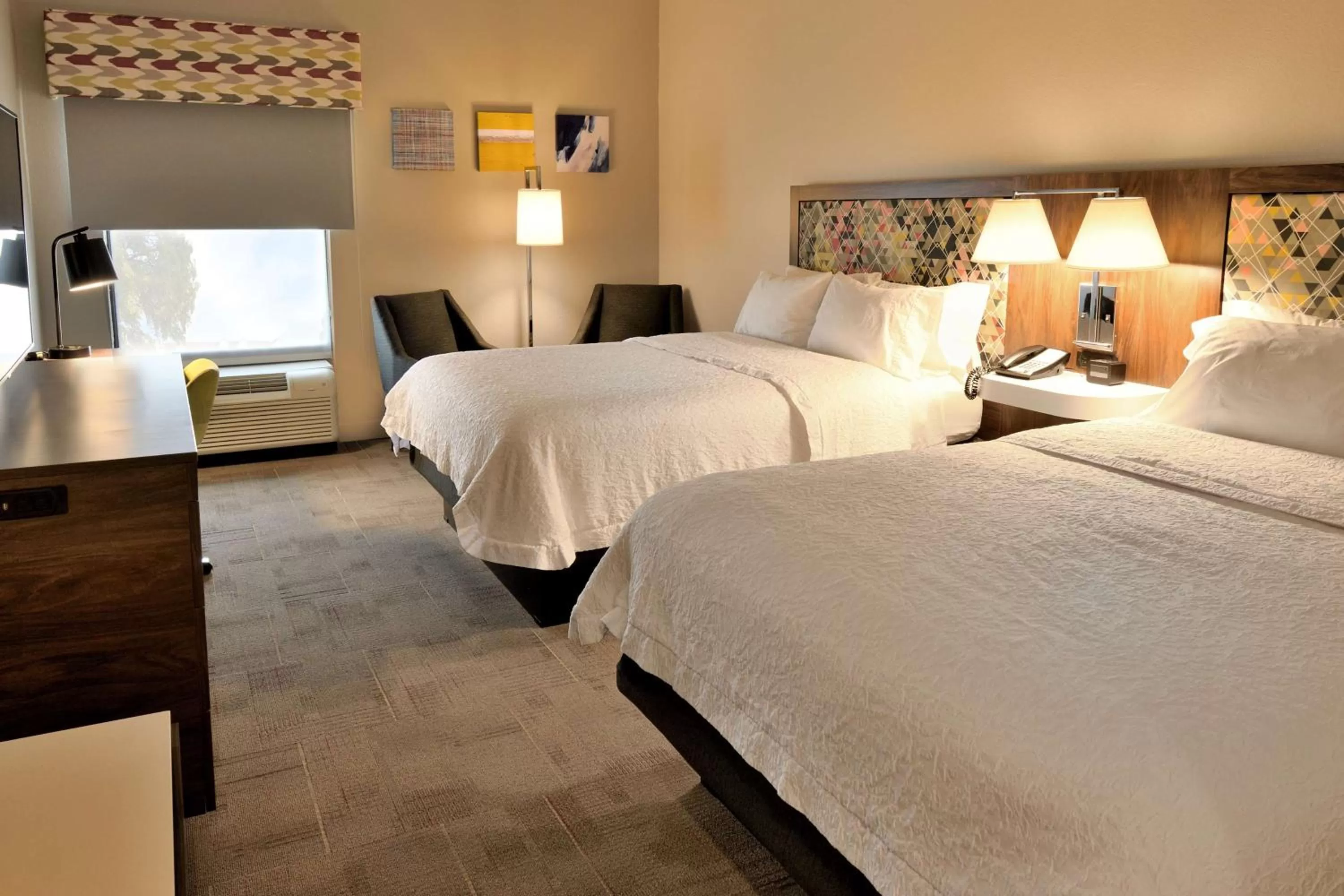 Bed in Hampton Inn Santee-I-95