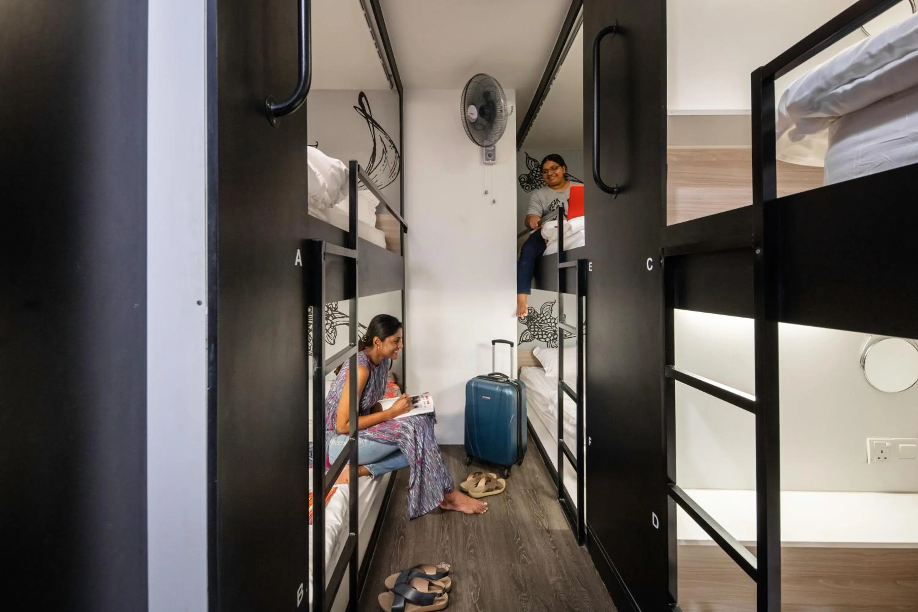 bunk bed in Kitez Hotel & Bunkz