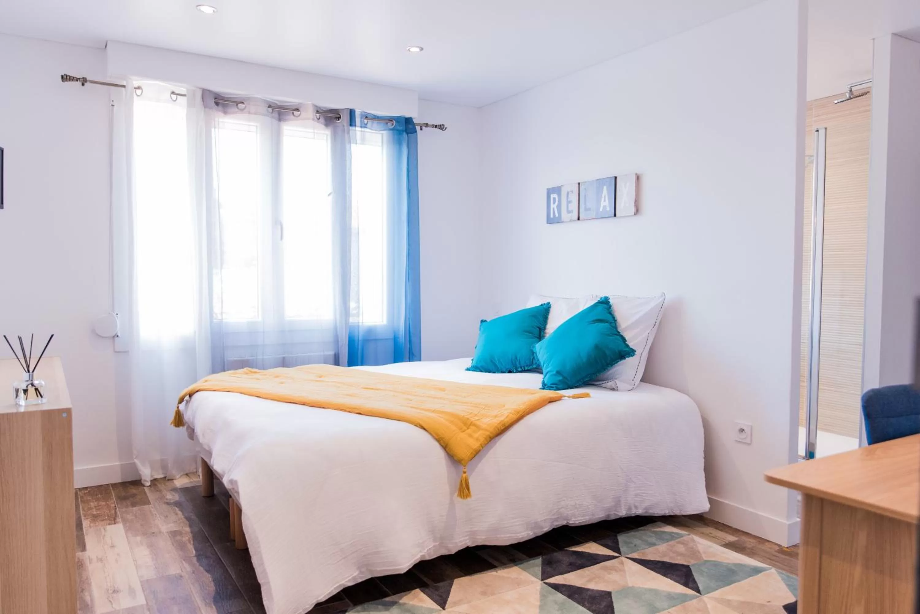 Bed in **Auberge de l'Aude**