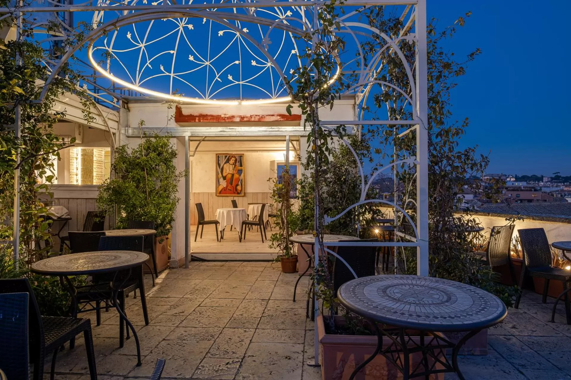 Balcony/Terrace in Antica Dimora Delle Cinque Lune