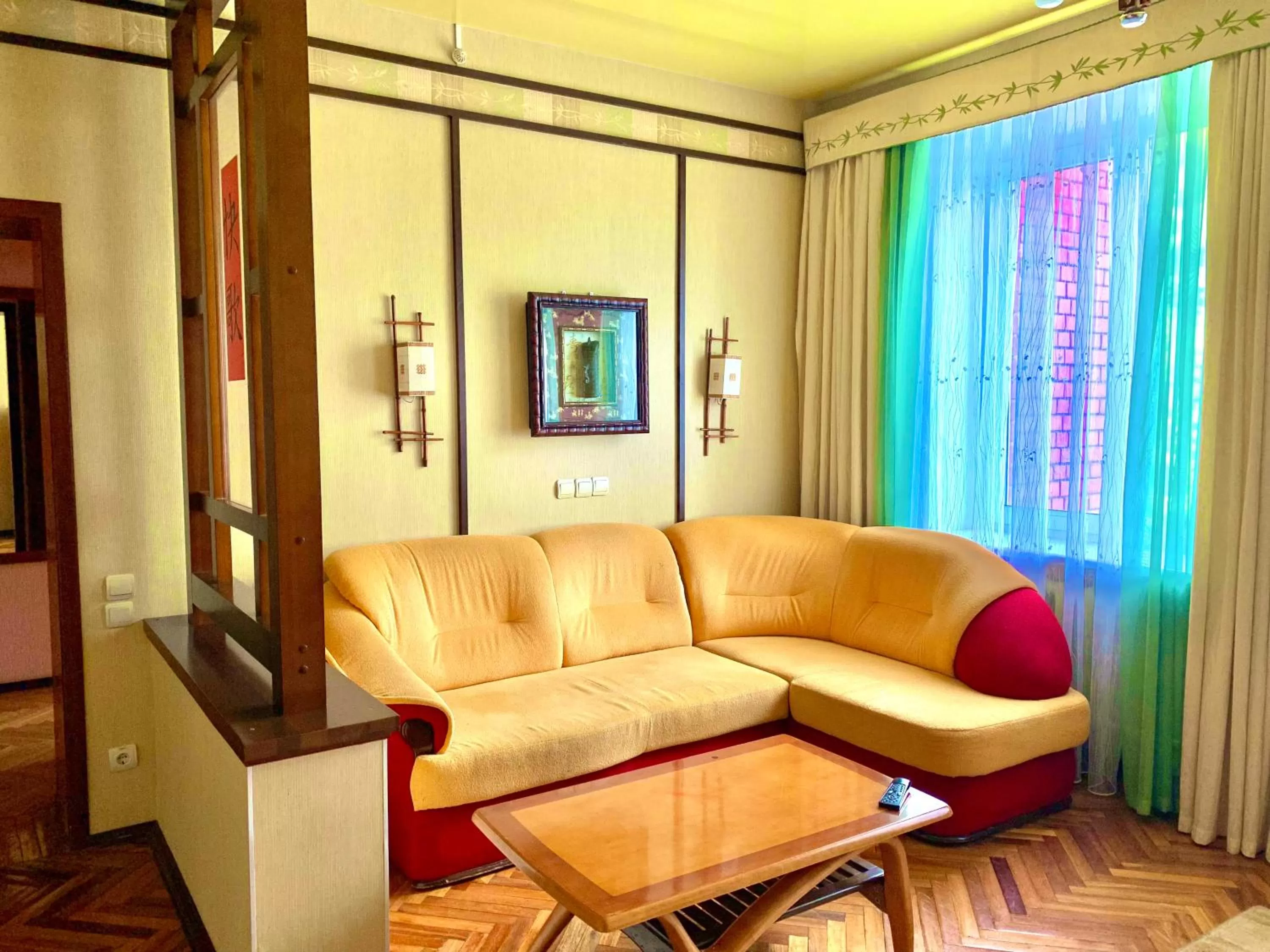 Seating Area in Hotel Prydesnyansky