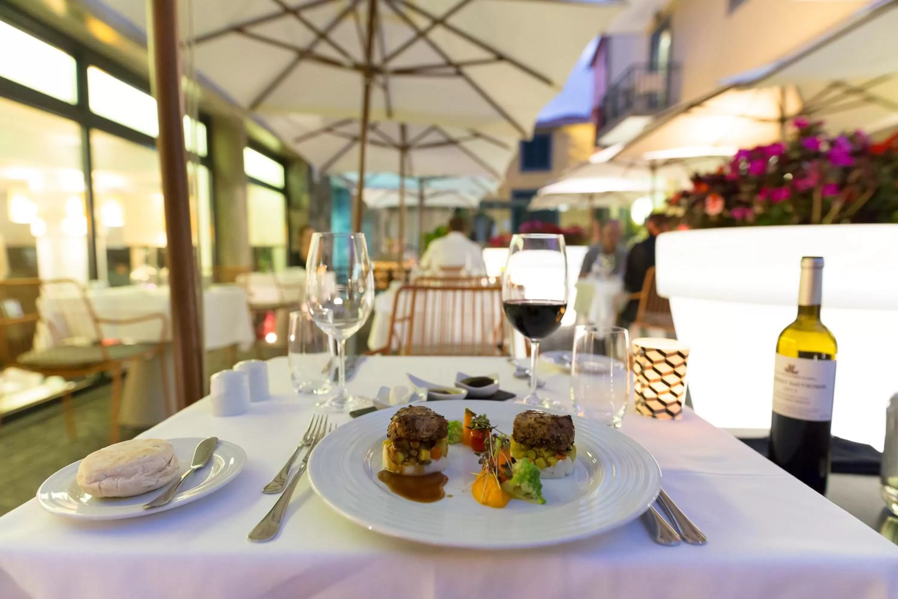 Patio in Castanheiro Boutique Hotel