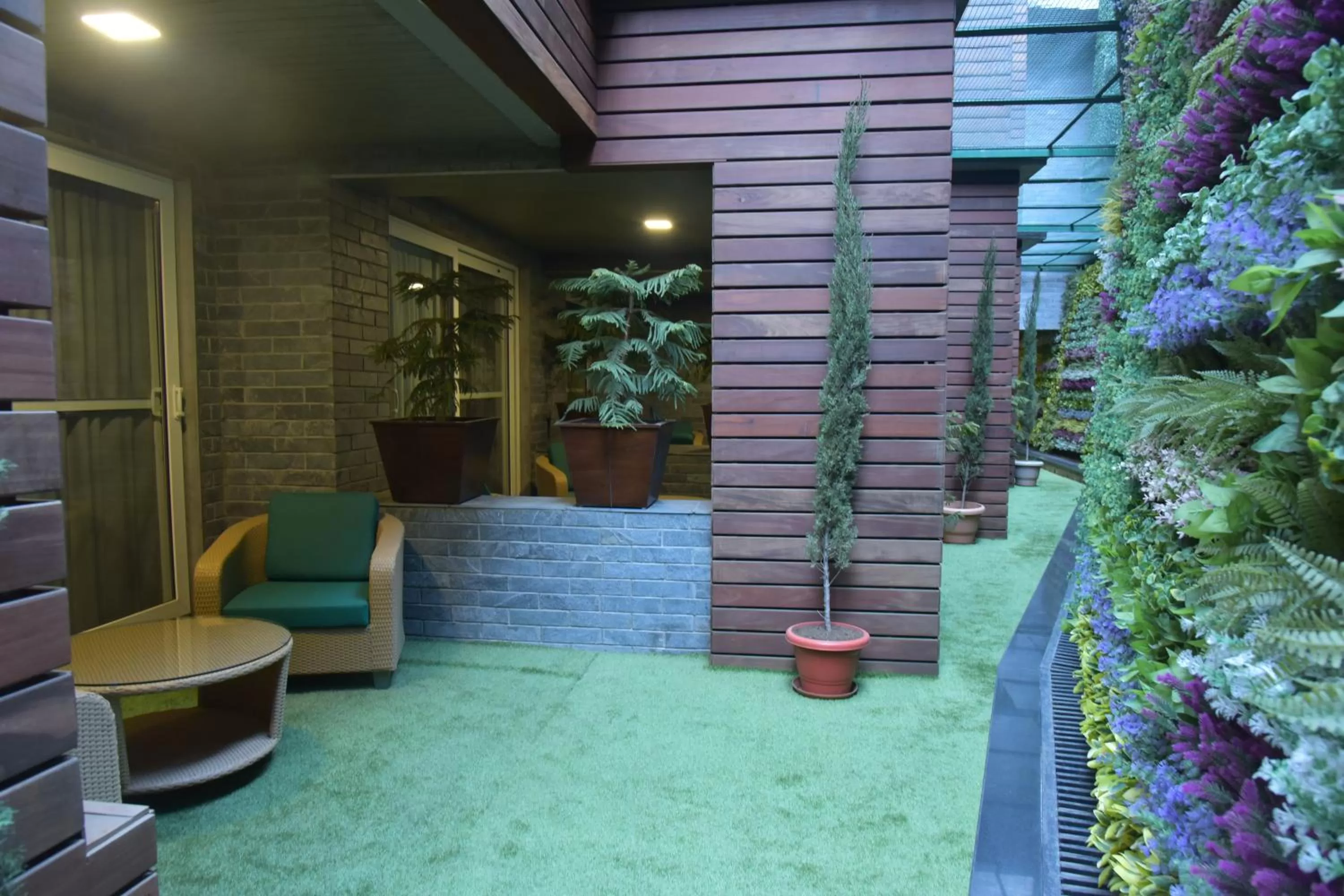 Garden view in Marina- Shimla First Designer Boutique Hotel