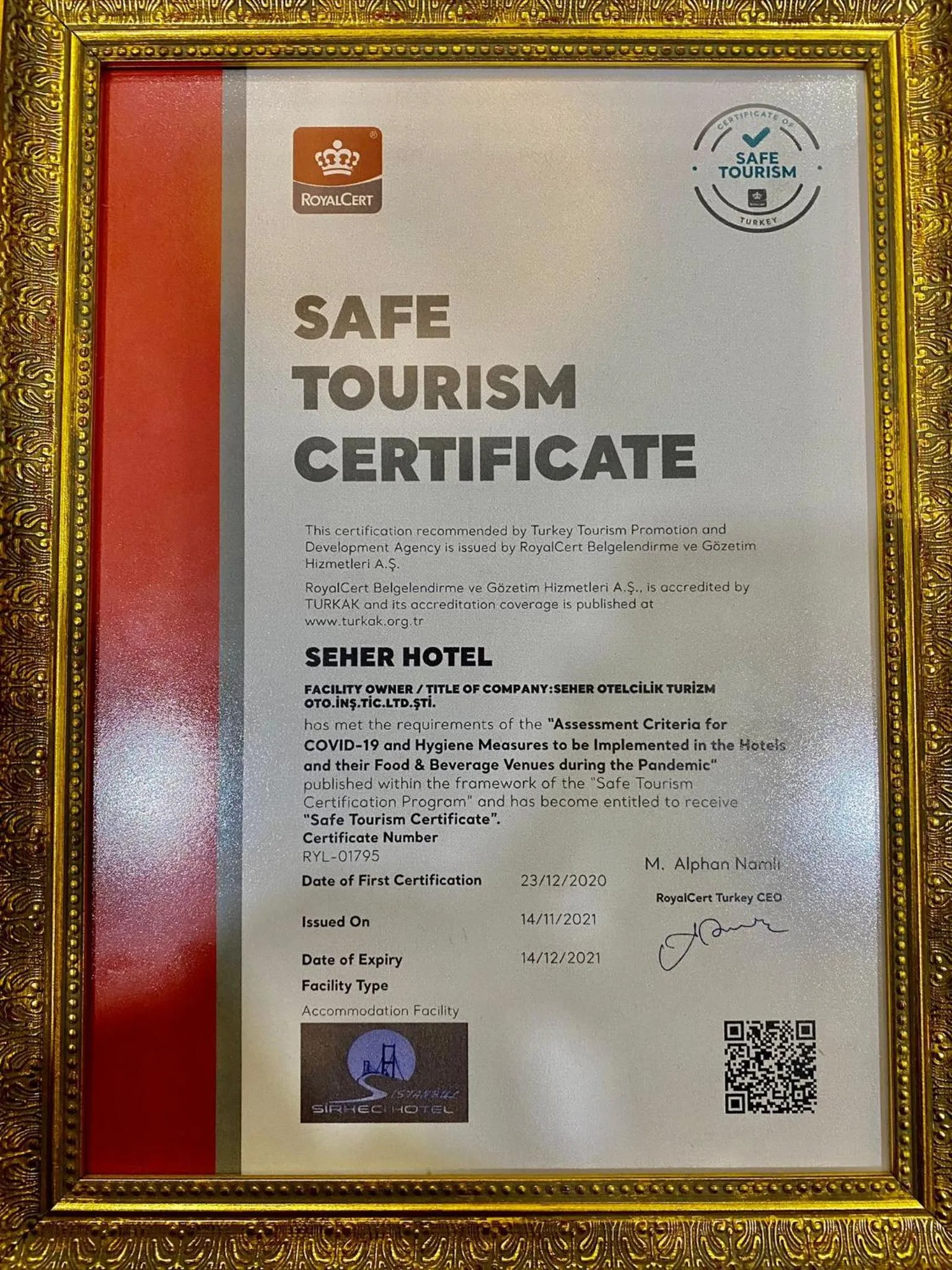 Property building in Seher HOTEL