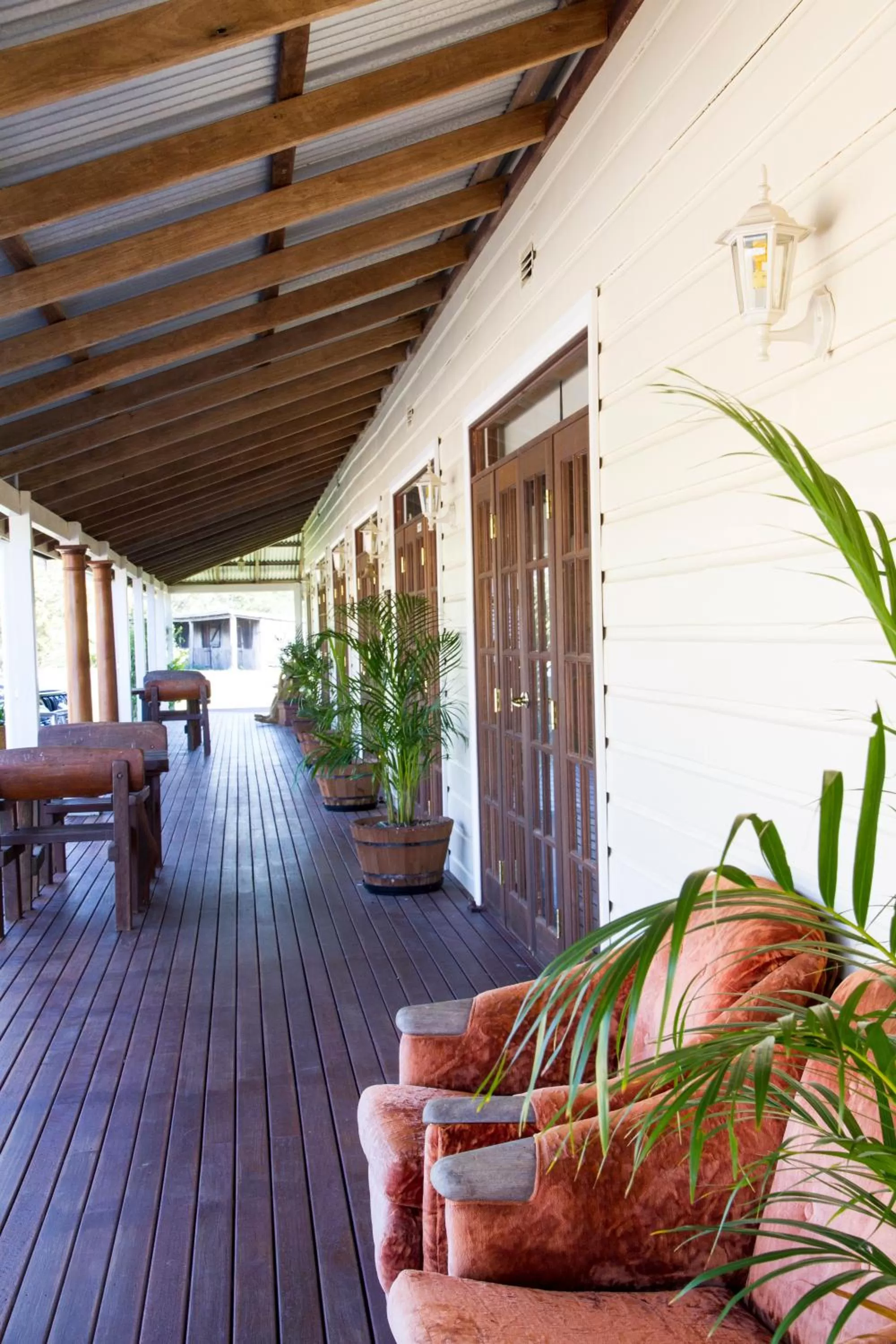 Balcony/Terrace in Clarence River Bed & Breakfast