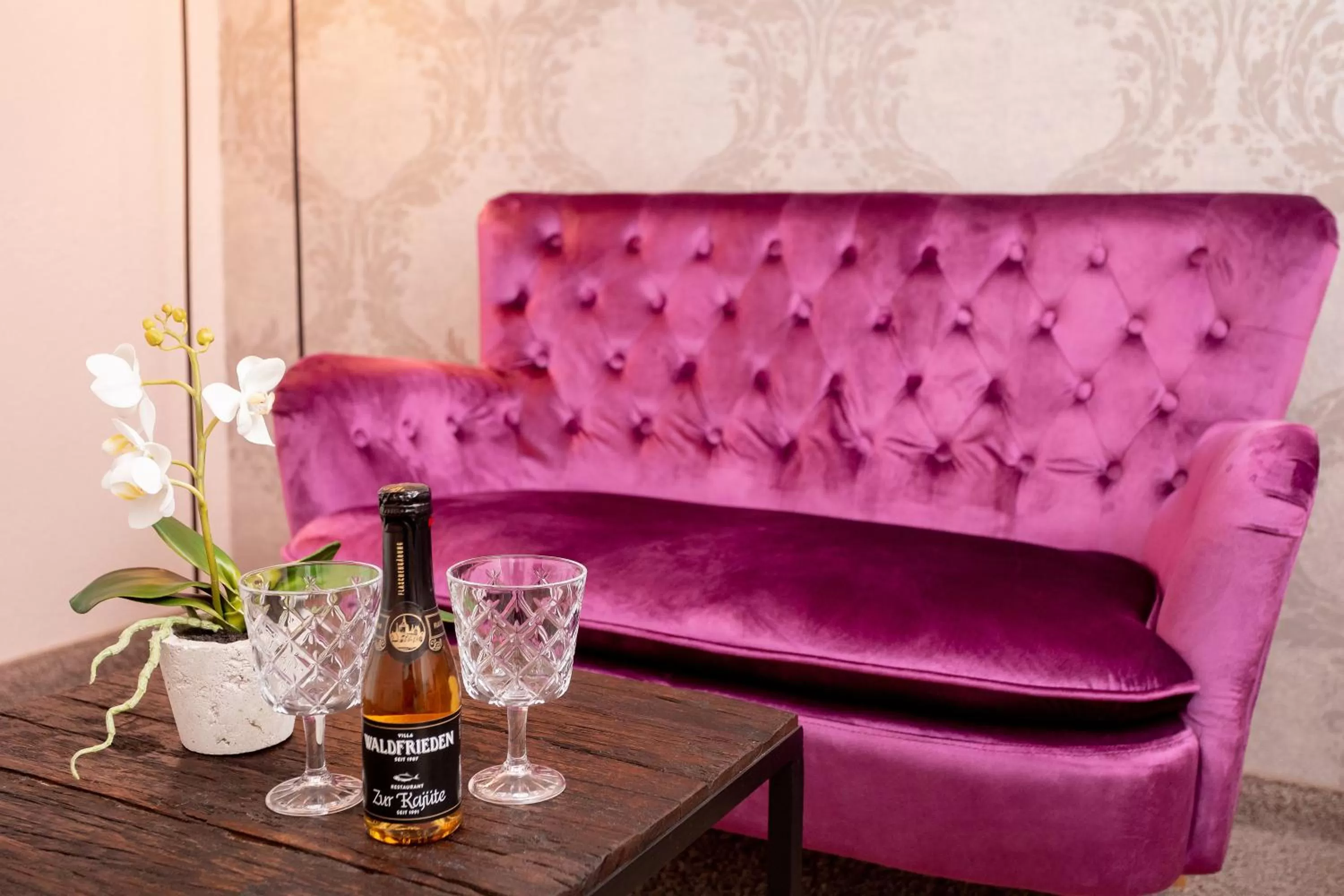 Living room, Seating Area in Hotel Villa Waldfrieden