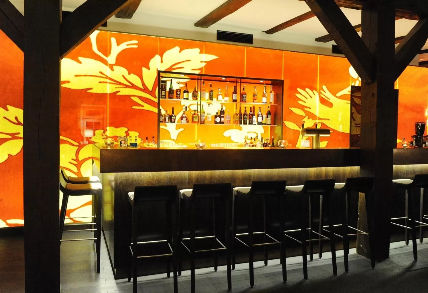 Lounge or bar in Hotel Schloss Waldeck