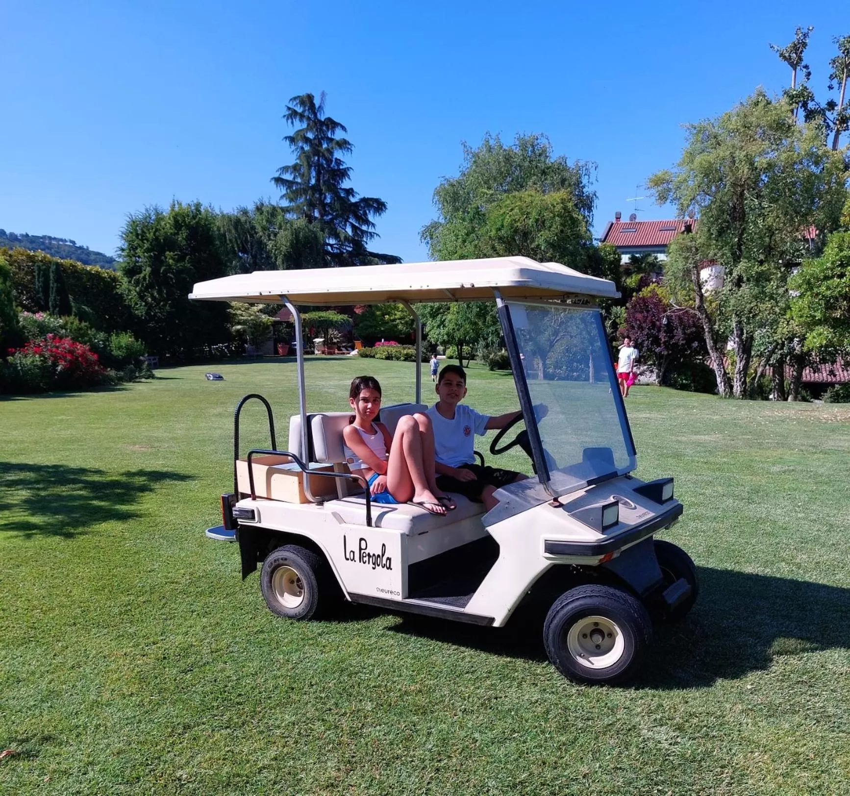 Garden in La Pergola B&B