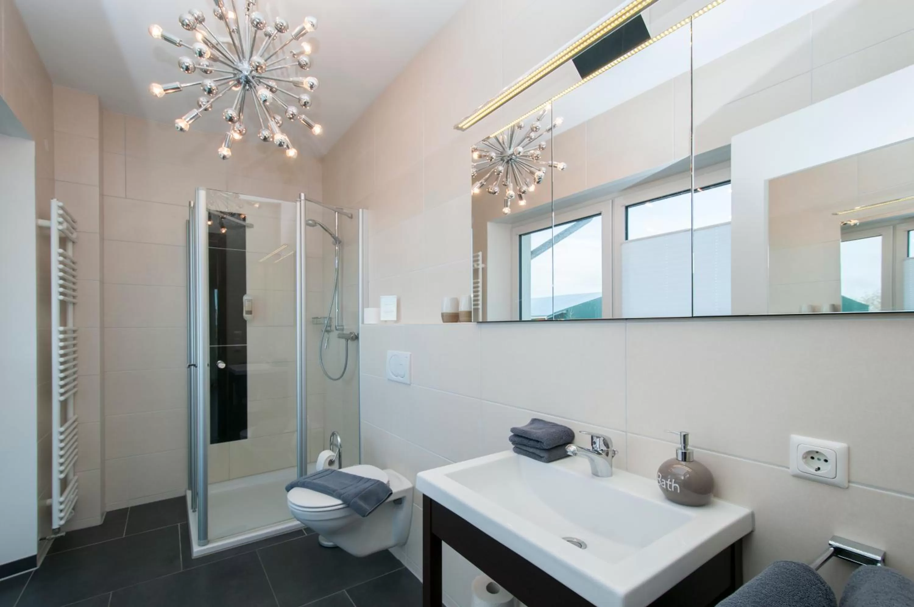 Bathroom in Hotel Villa Altes Land