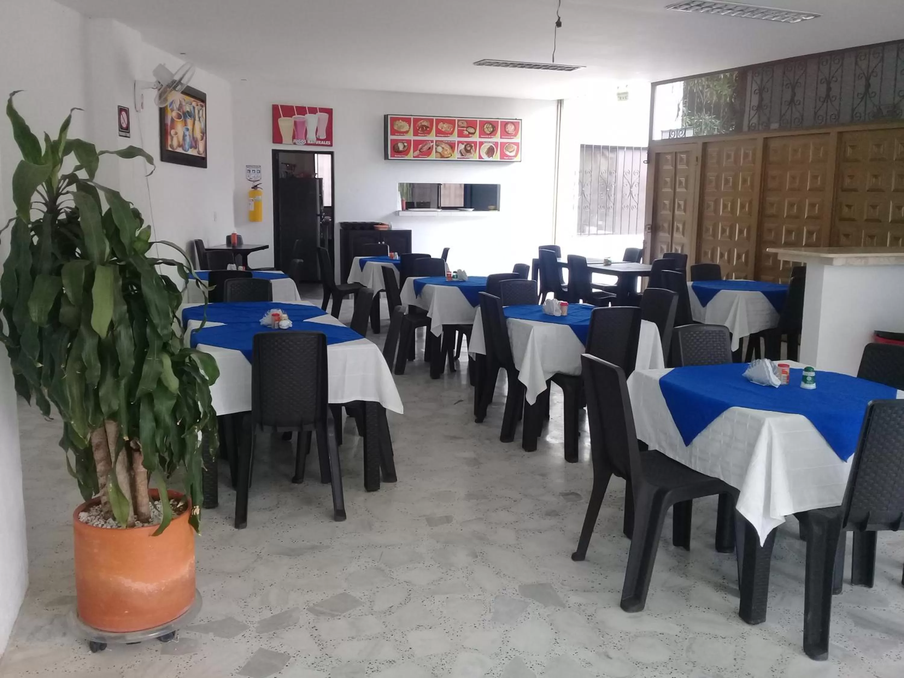 Property building in Blue Star Hotel