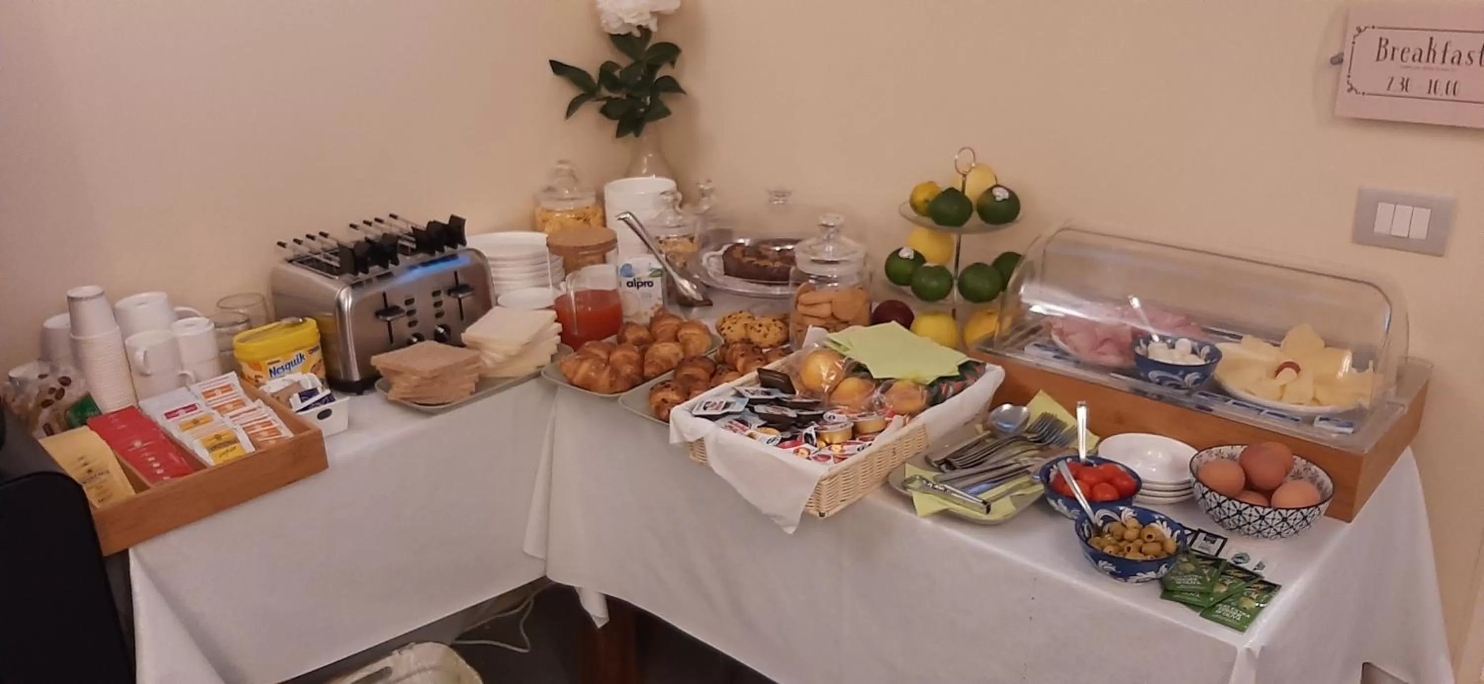 Food and drinks in Corte del Doge di Rialto