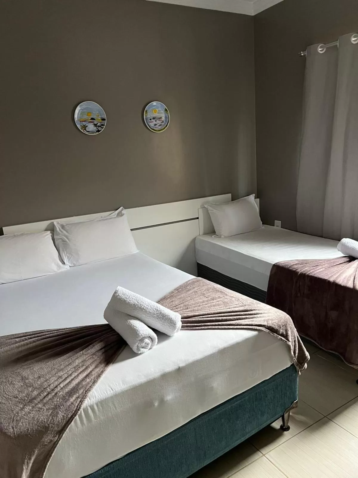 Bed in Pousada Praia Bela