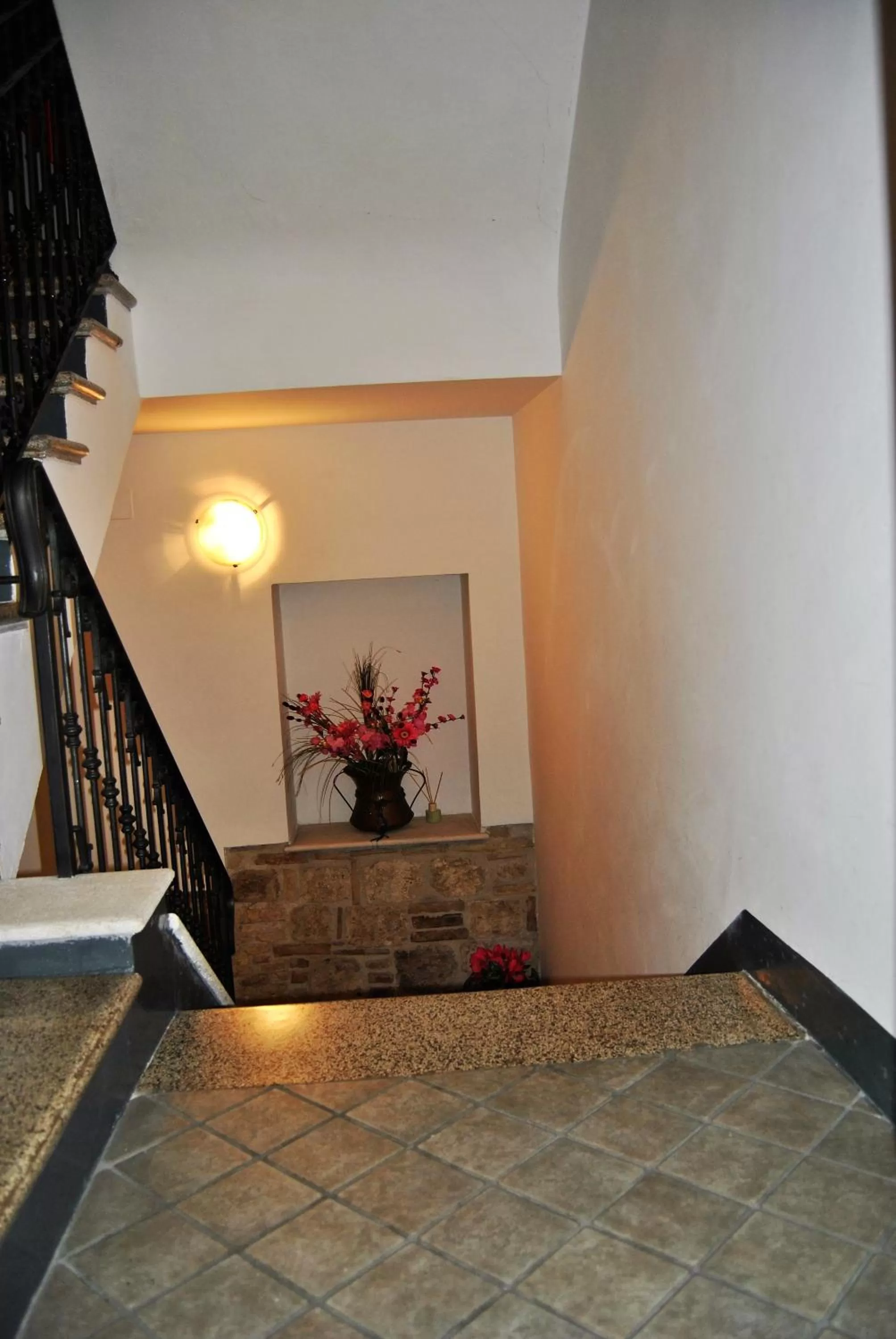 Decorative detail in Il Ciclamino Bed and Breakfast