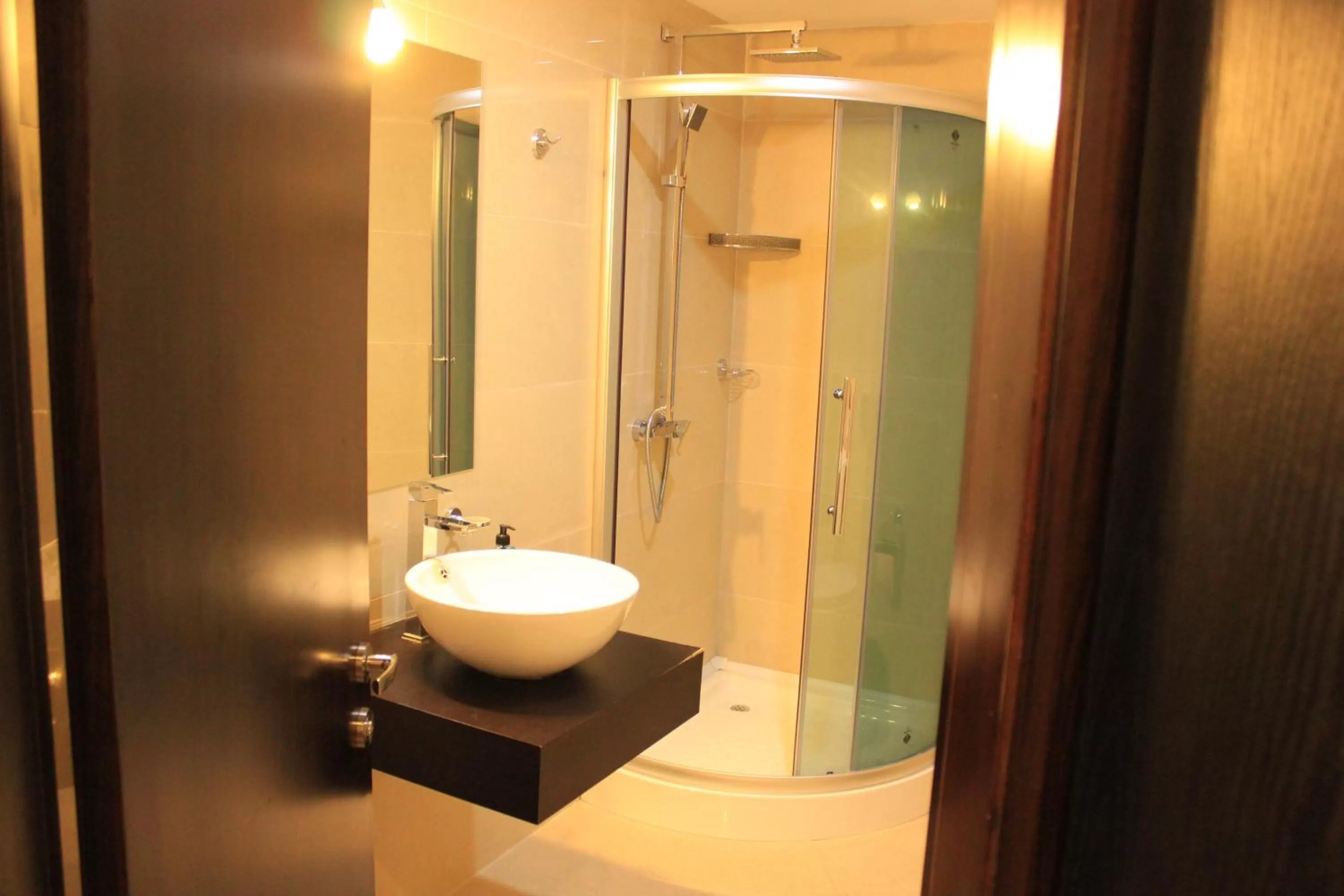 Property building, Bathroom in Apartments in New Gudauri