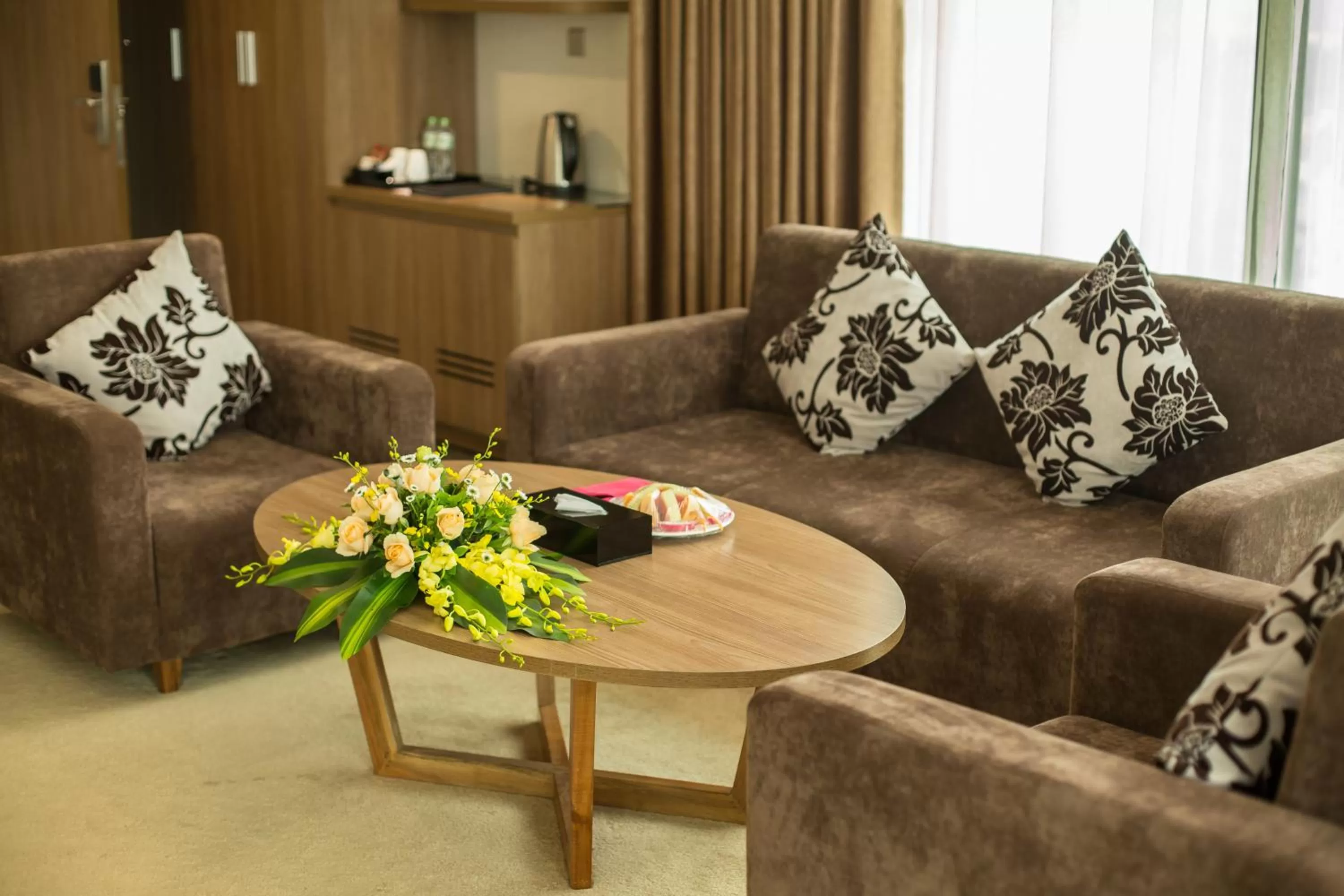 Living room in Muong Thanh Luxury Phu Tho