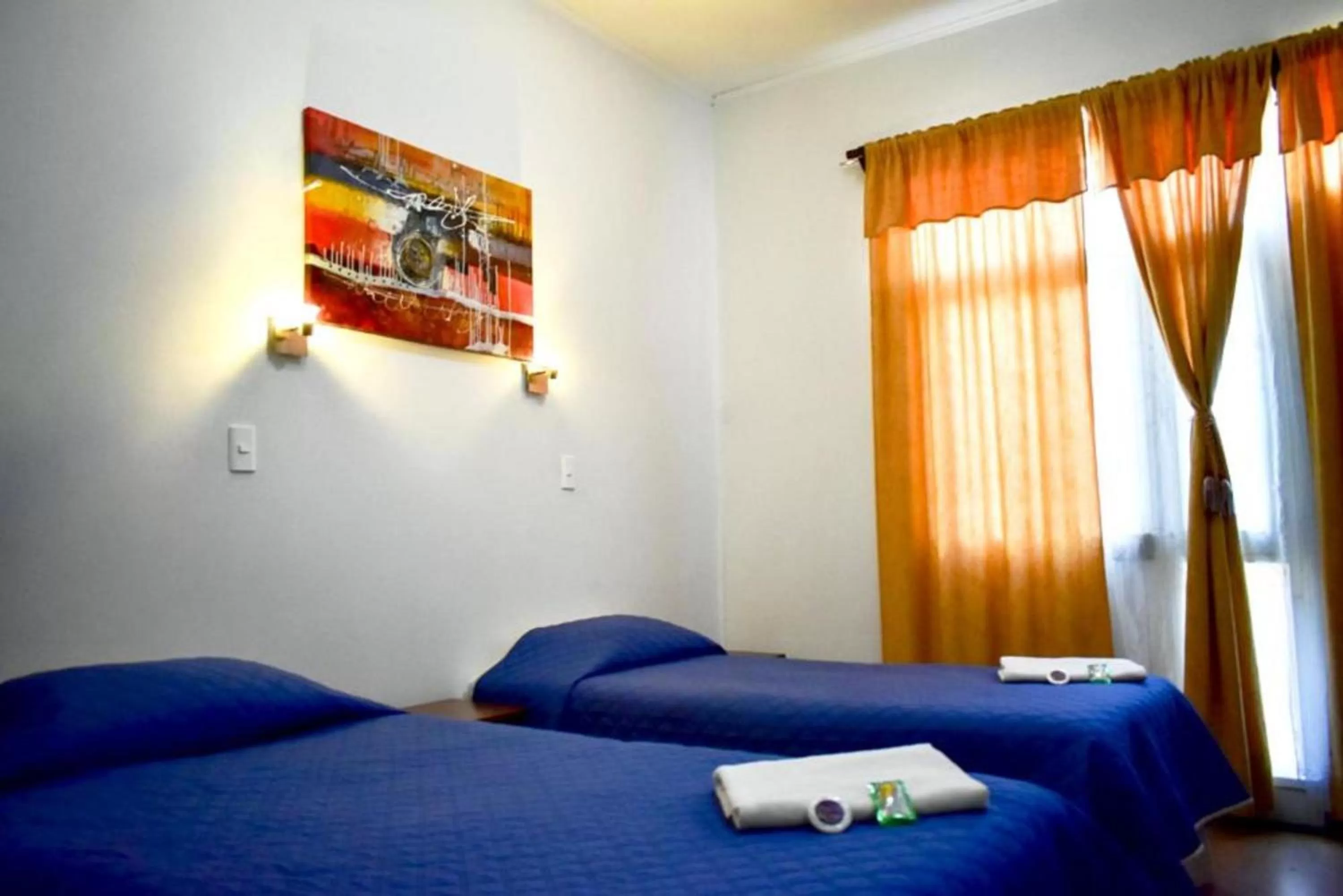 Bed in Hotel Plaza Colon