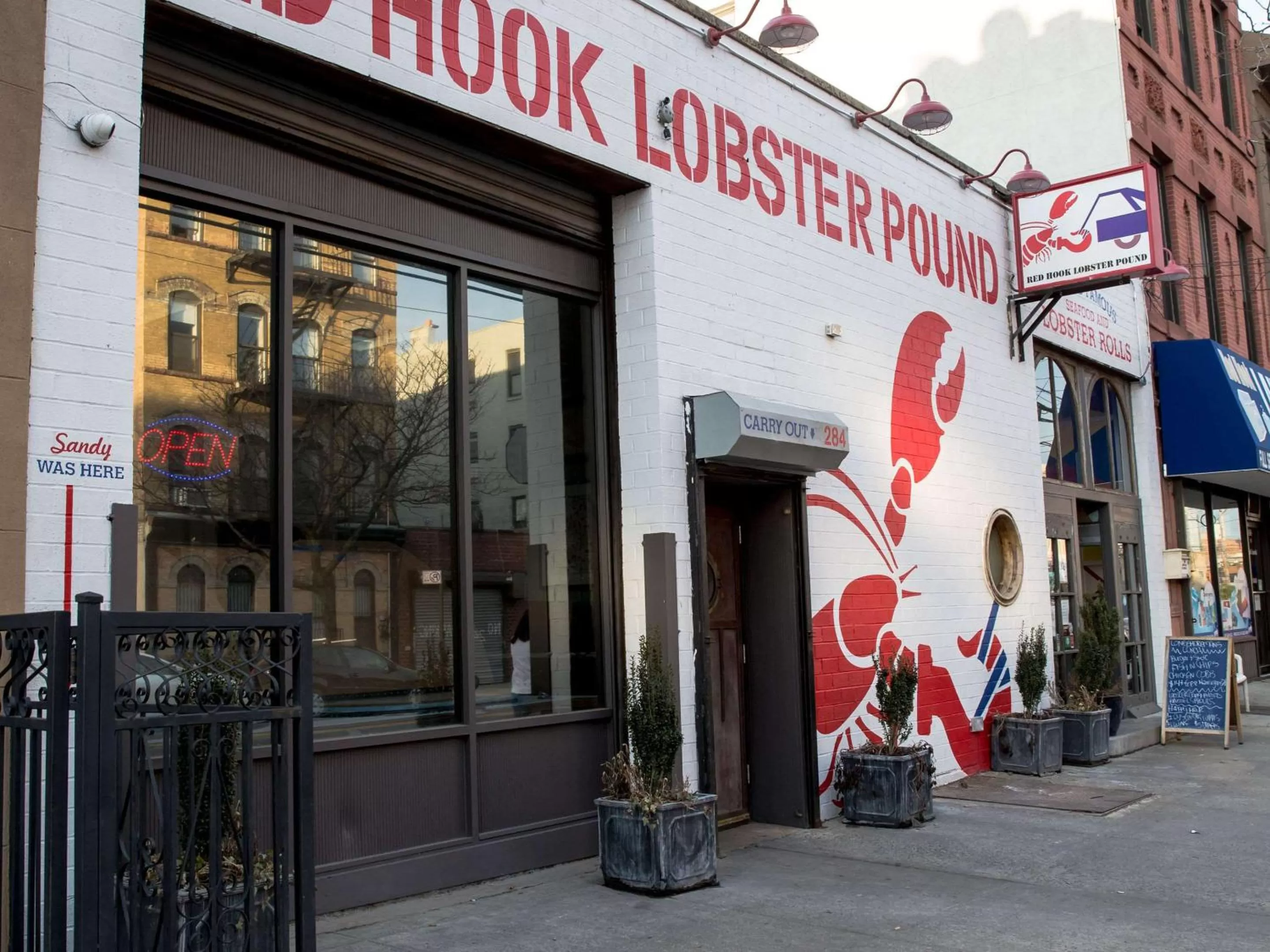 Off site in The Lodge Red Hook