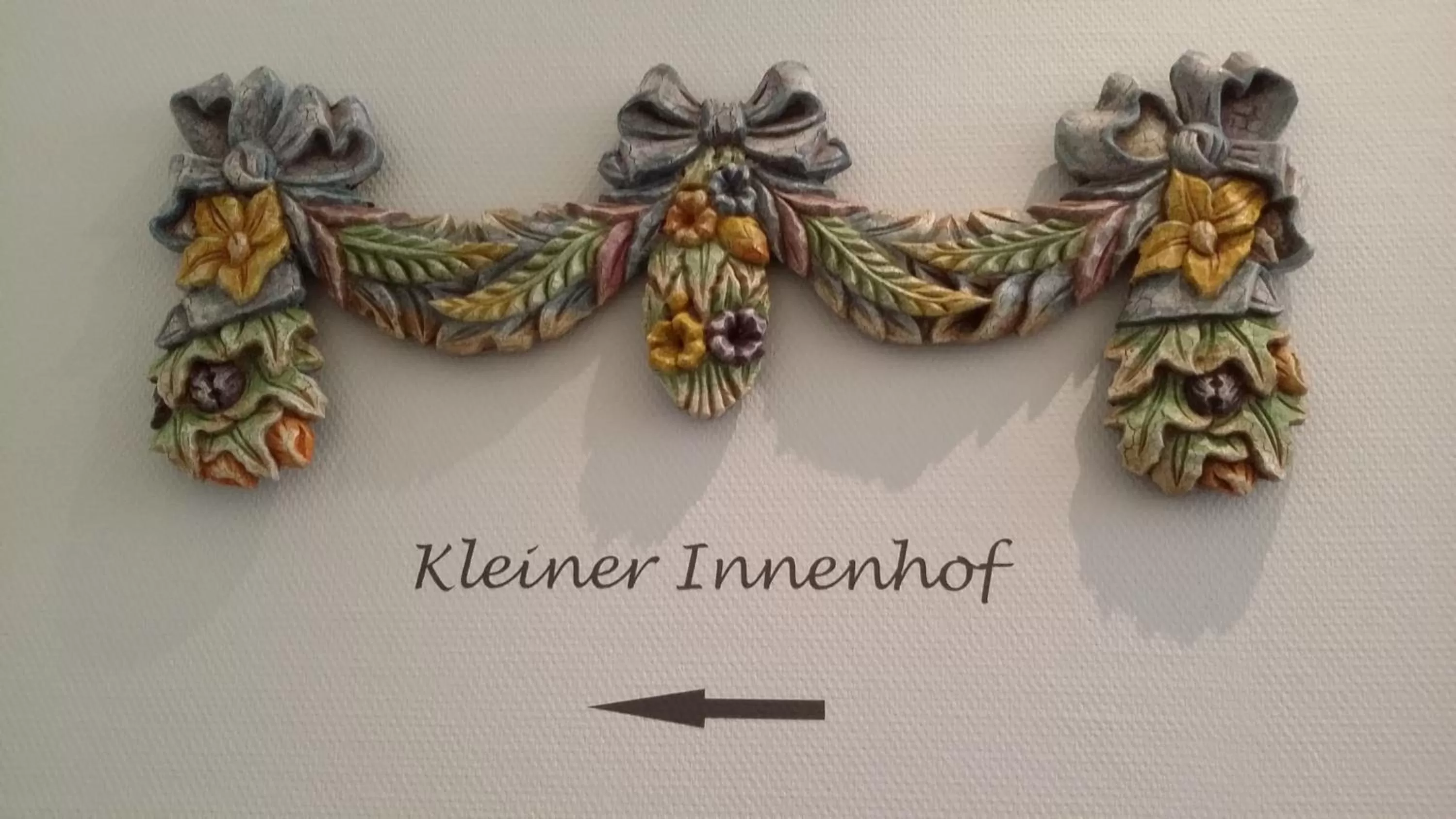 Decorative detail in Hotel & Café KleinerGrünauer