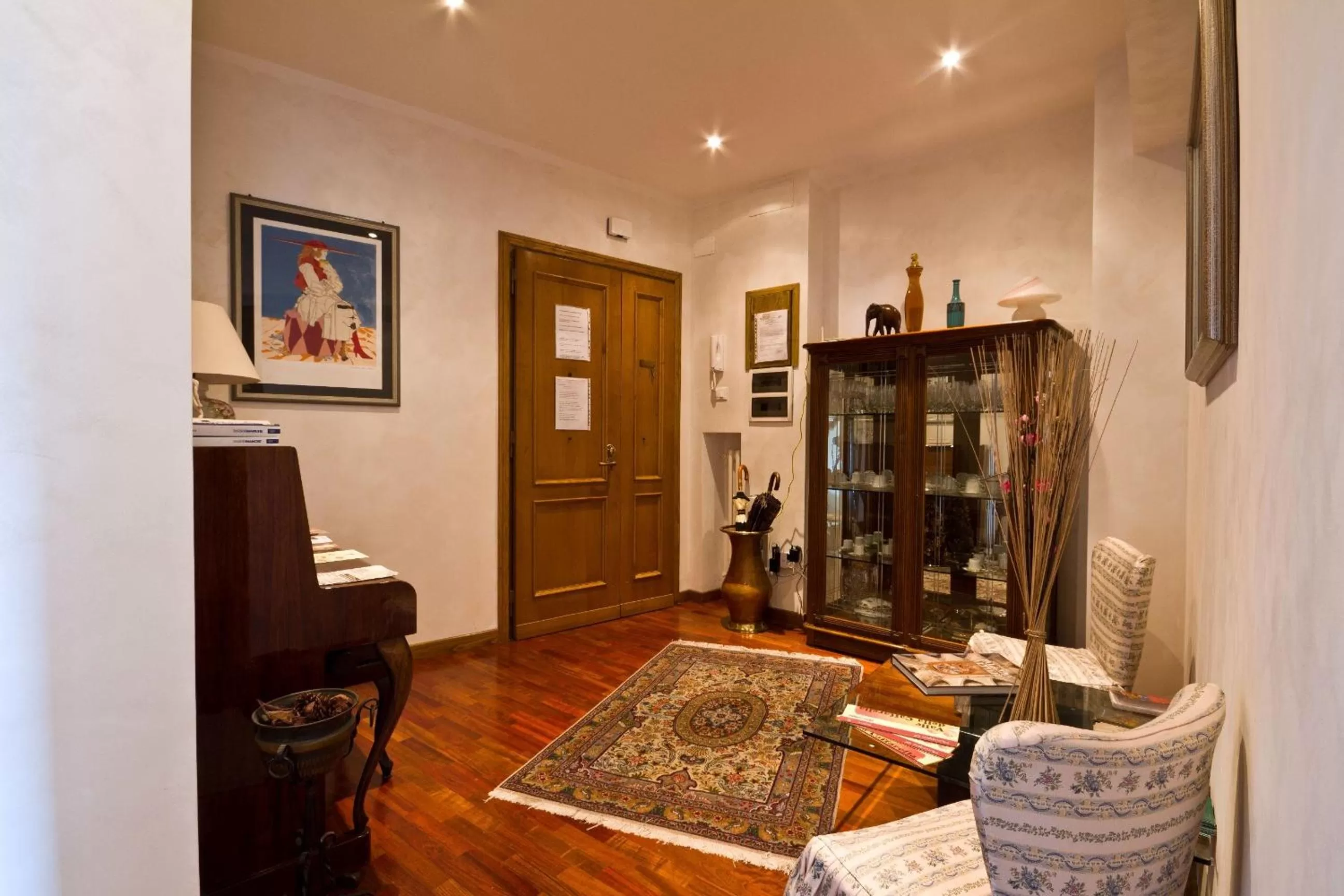 Lobby or reception in B&B Roma Appia Davila25