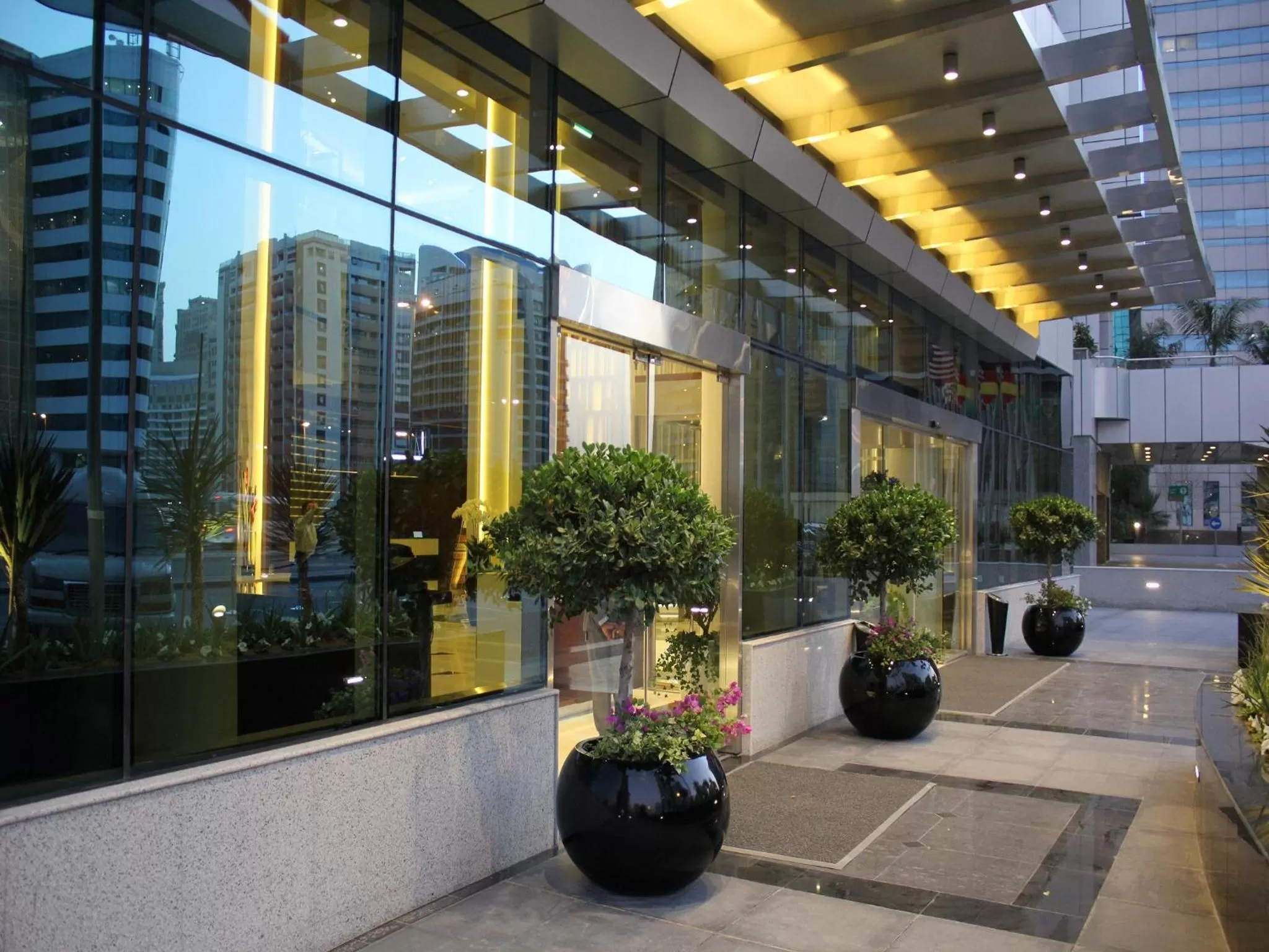 Facade/entrance in Ramada by Wyndham Dubai Barsha Heights