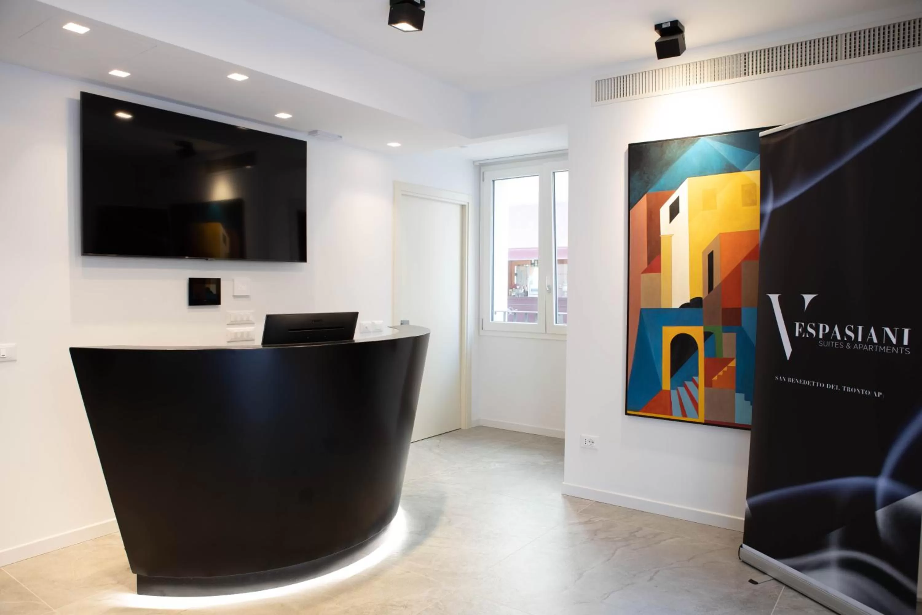 Lobby or reception in Vespasiani Suites