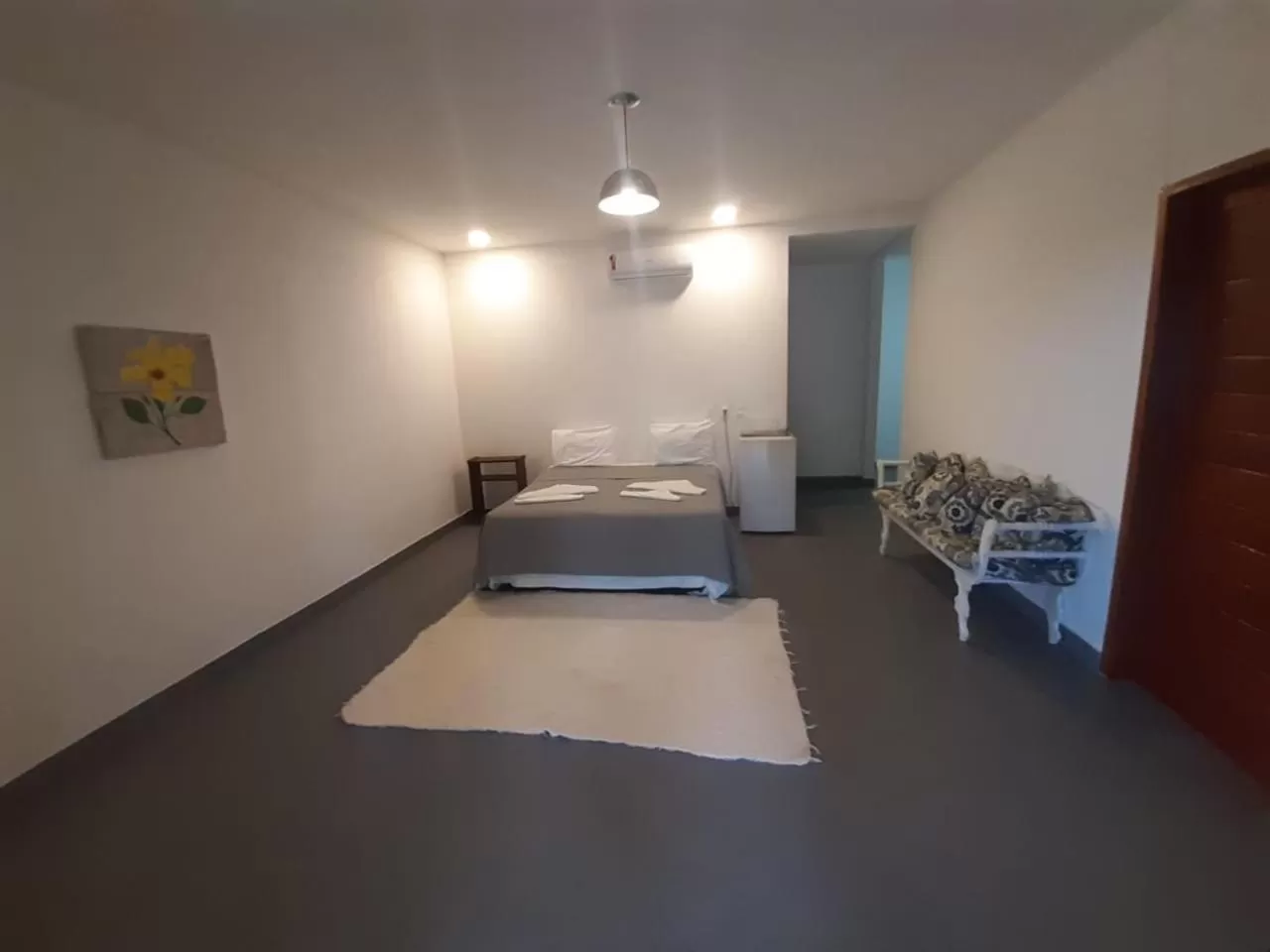 Bed in Pousada Recanto da Praia