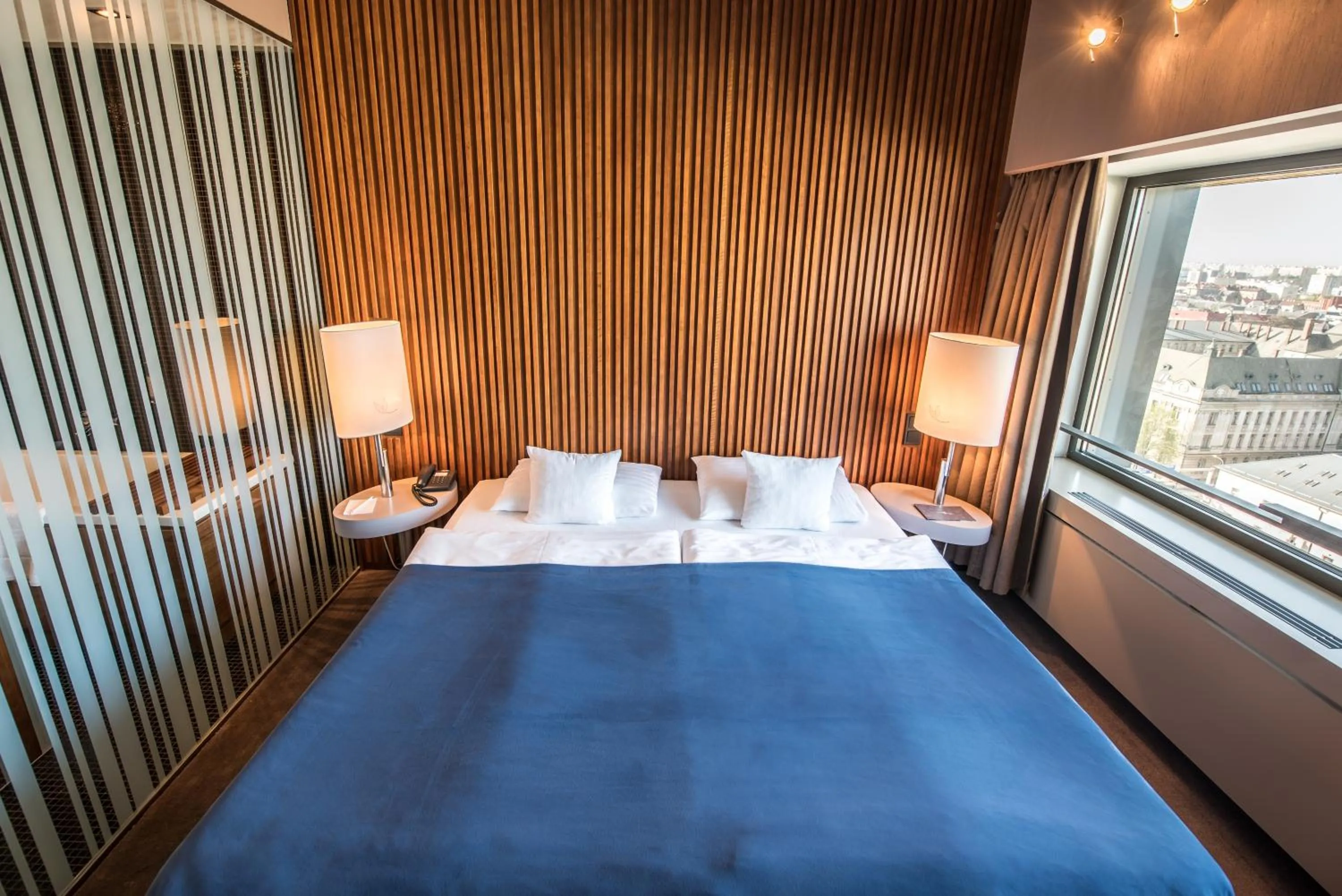 Bedroom, Bed in Hotel Yasmin Košice