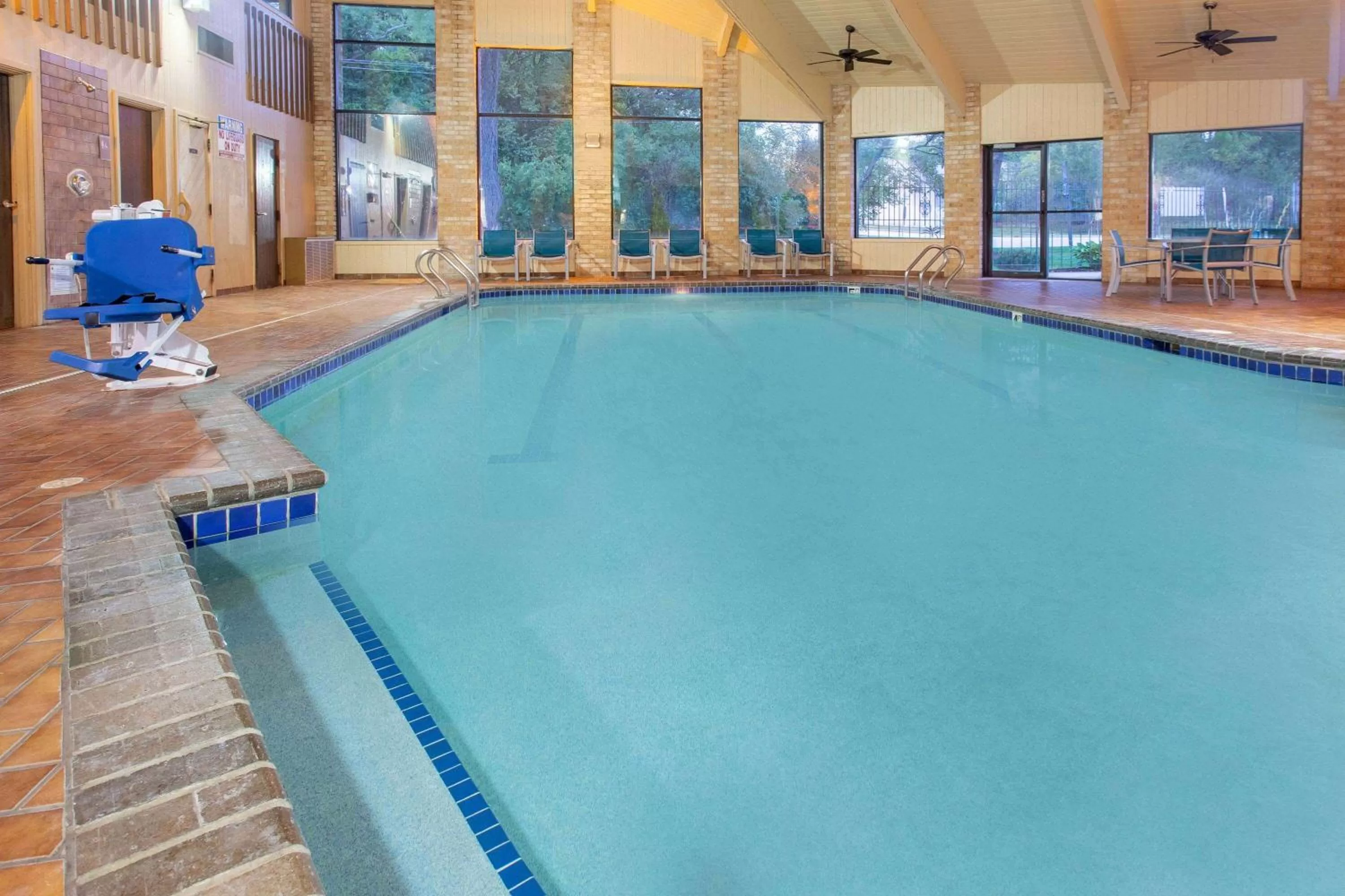Pool view in AmericInn and Suites by Wyndham Delafield-Waukesha-Milwaukee