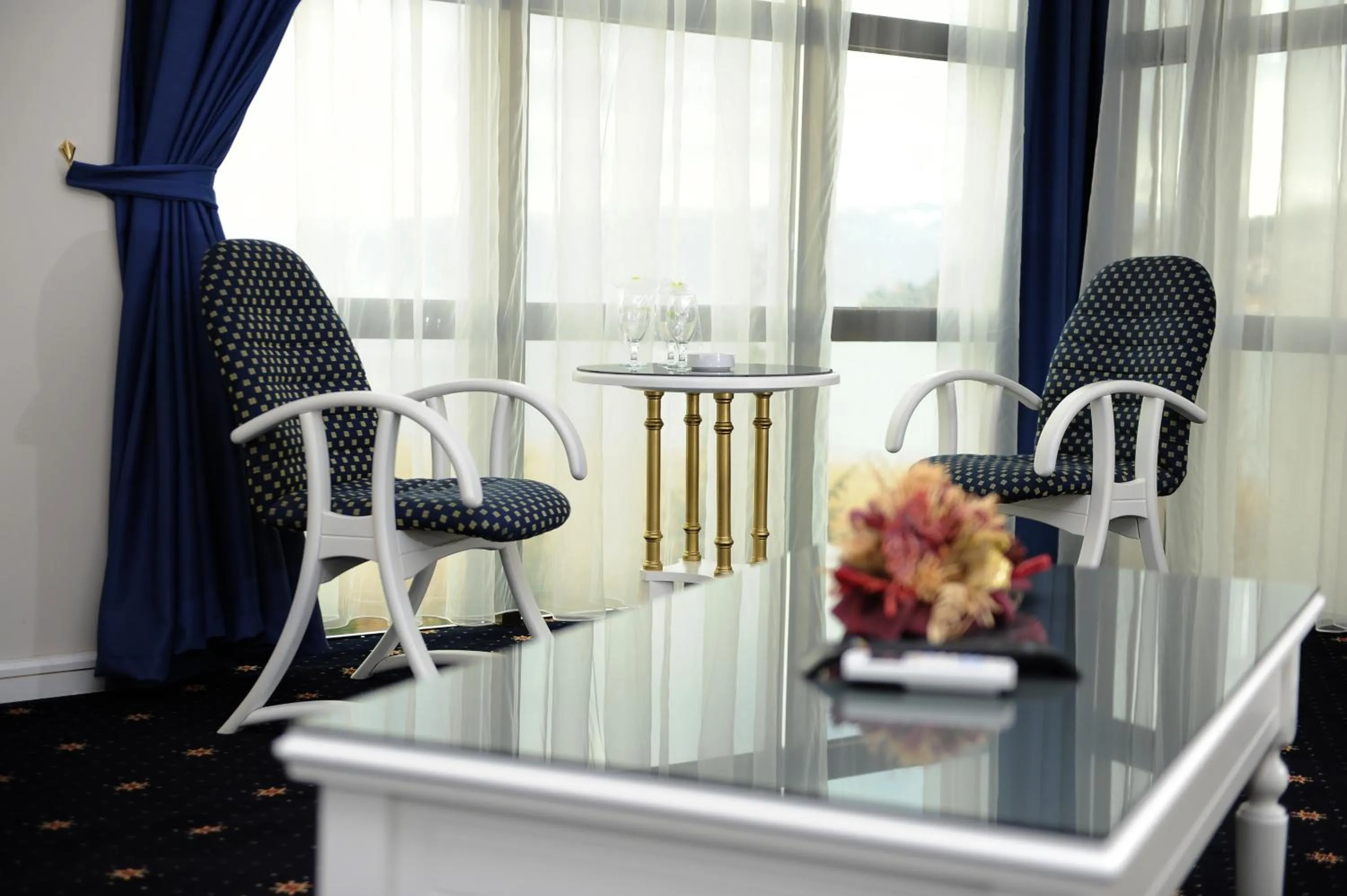 Seating area in Millenium Palace